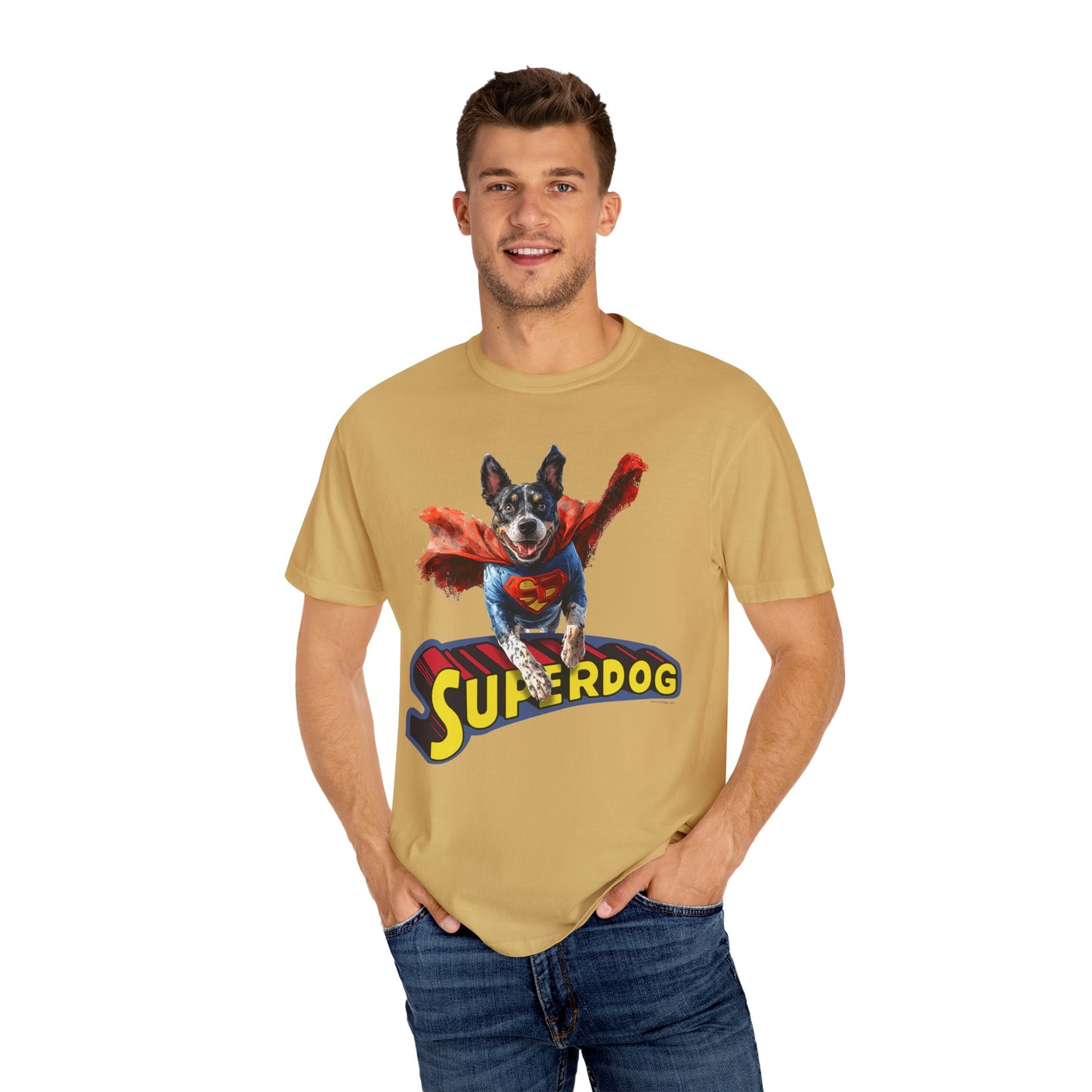 Super Dog Healer Garment-Dyed T-shirt