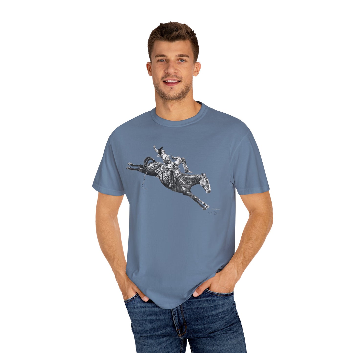 Bareback Jack T-shirt - Unisex Garment-Dyed