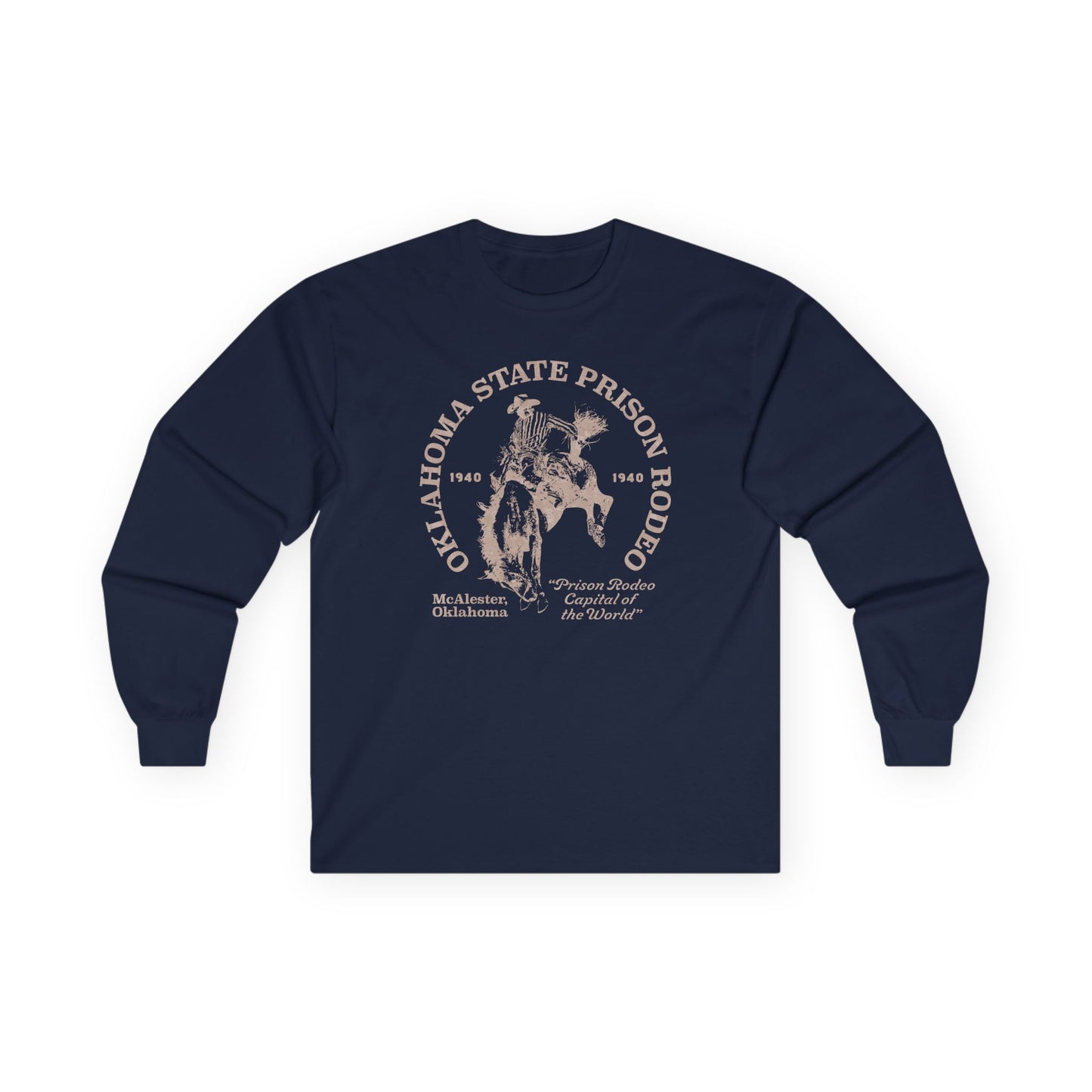 Oklahoma Prison Rodeo Long Sleeve Tee