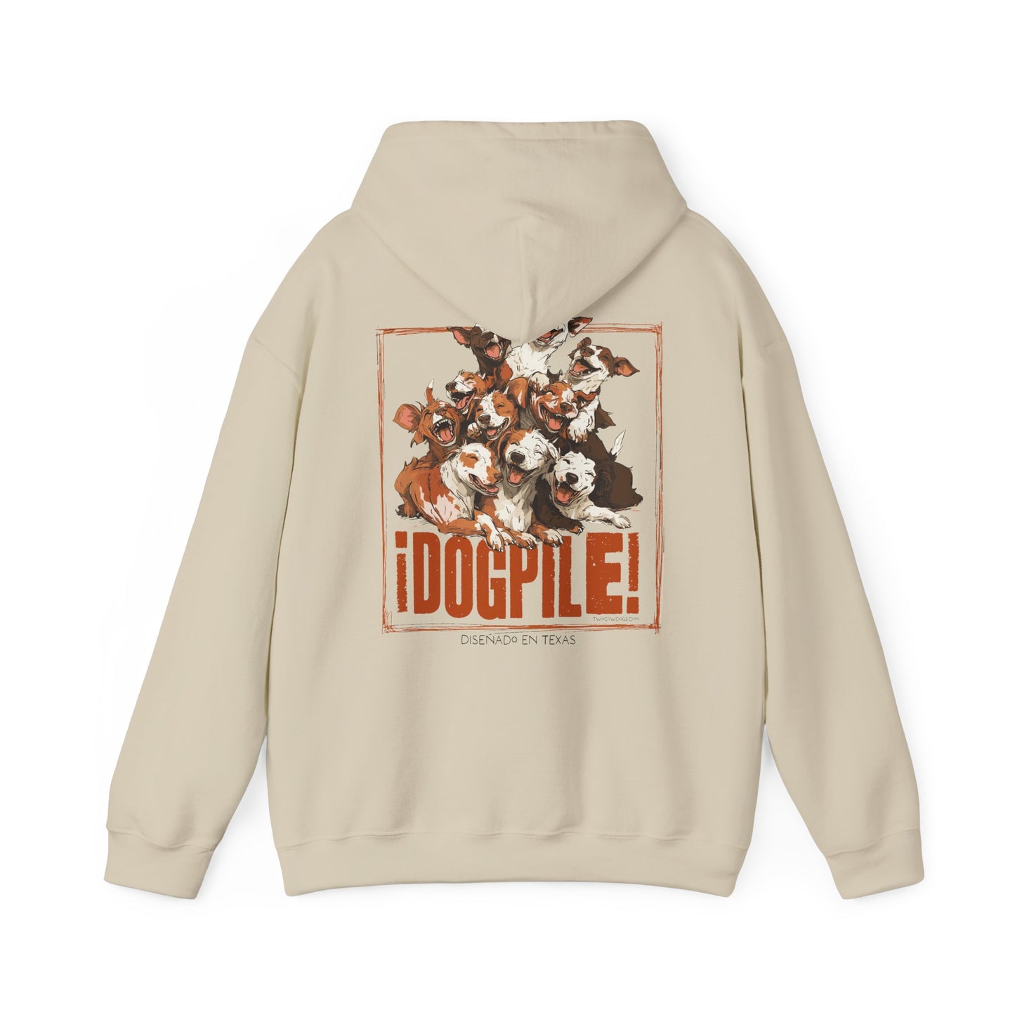 Dogpile Cowdog Graphic Hoodie - Unisex Sweatshirt