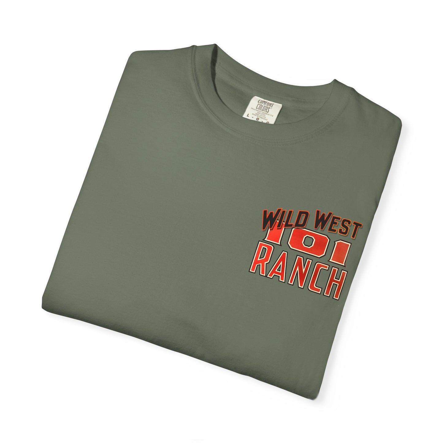 Vintage Wild West Rodeo T-Shirt, Front and Back