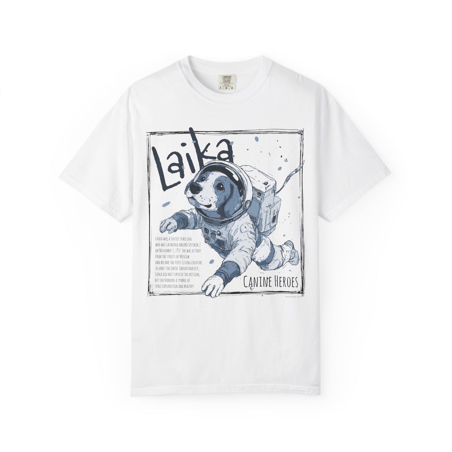 Space Cowdog T-shirt - Laika