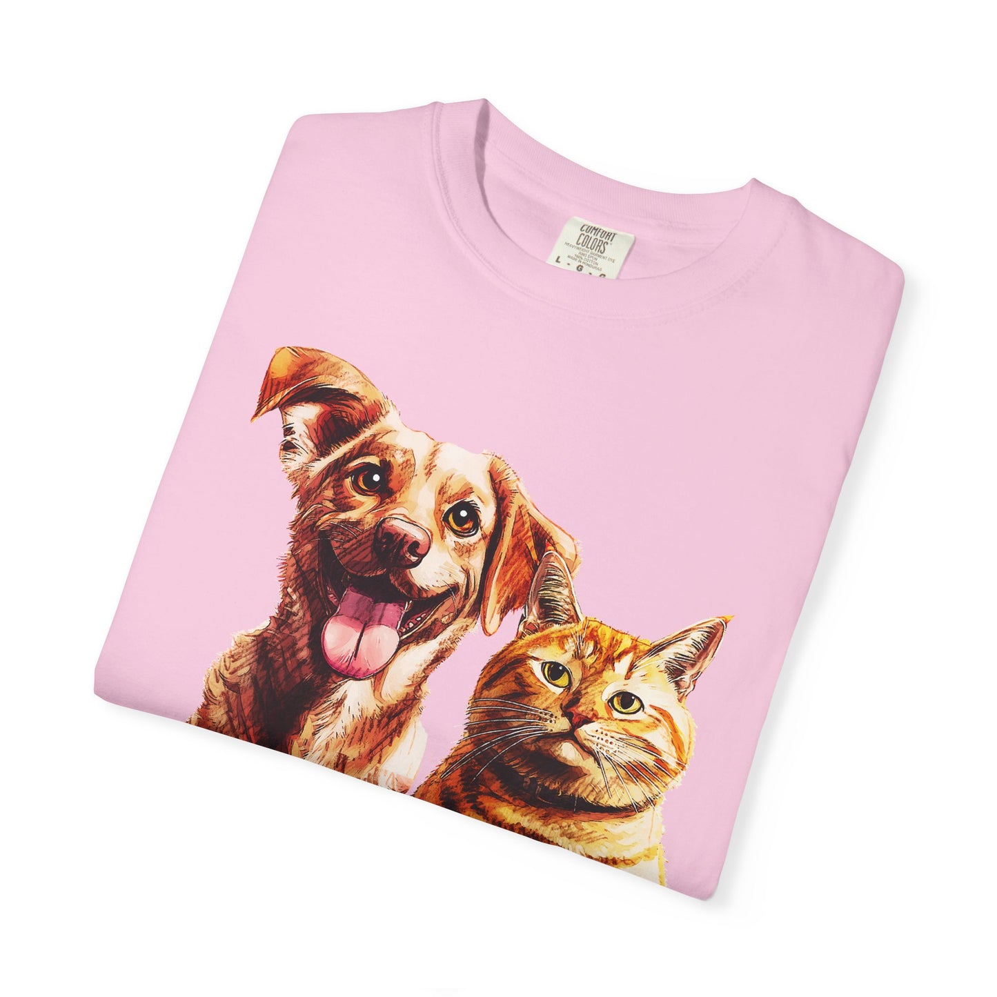 Odie and His Fat Cat Friend Super-Soft Tee