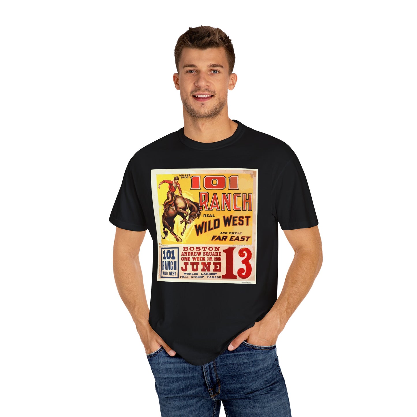101 Rodeo T-Shirt - Unisex Garment-Dyed