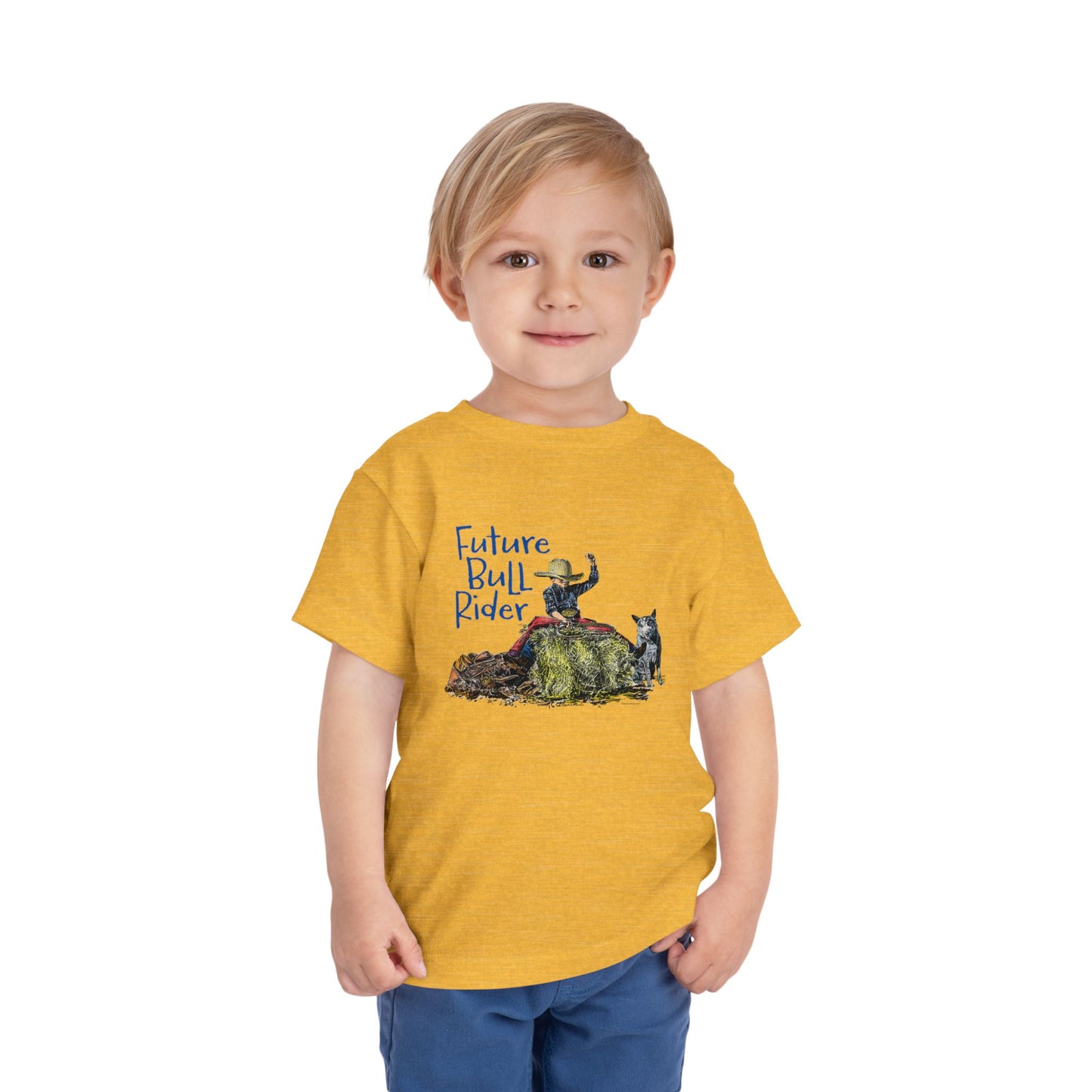 Toddler- Future Bull Rider Heavy Cotton™ Tee