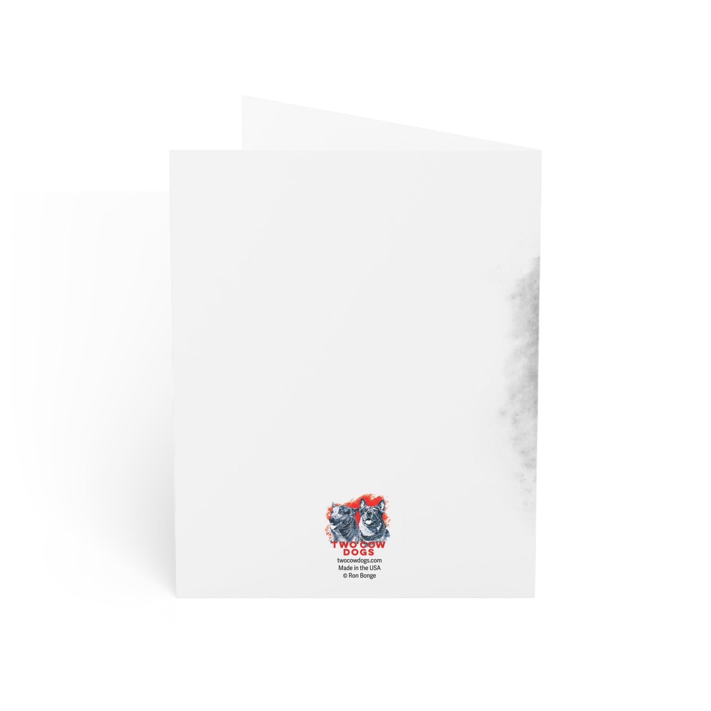 Greeting Cards - Blackmouth Cur Blank Notecards