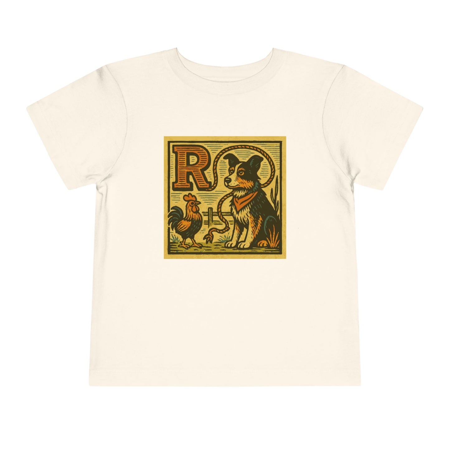 Western Block "R" Toddler Heavy Cotton™ Tee