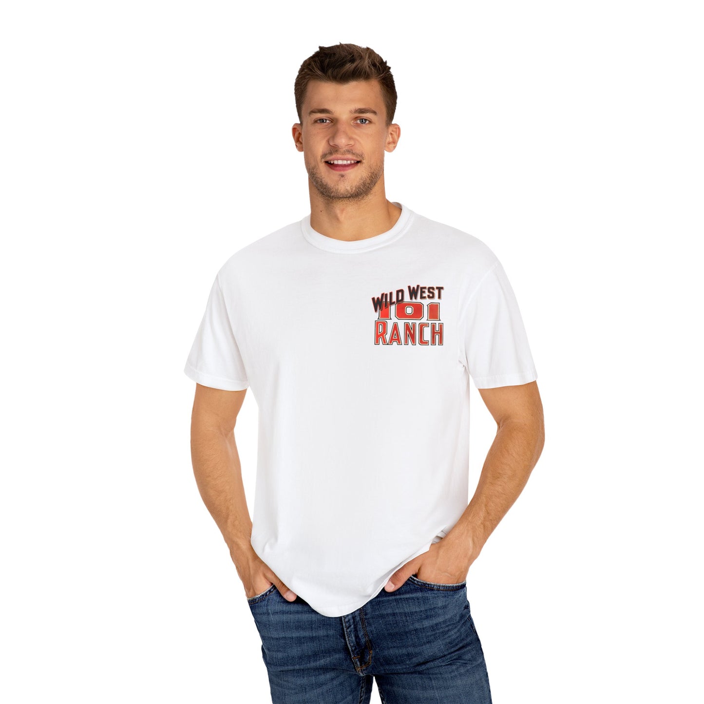 Vintage Wild West Rodeo T-Shirt, Front and Back