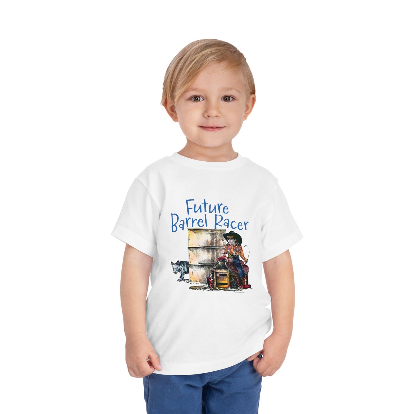 Toddler- Future Barrel Racer Heavy Cotton™ Tee