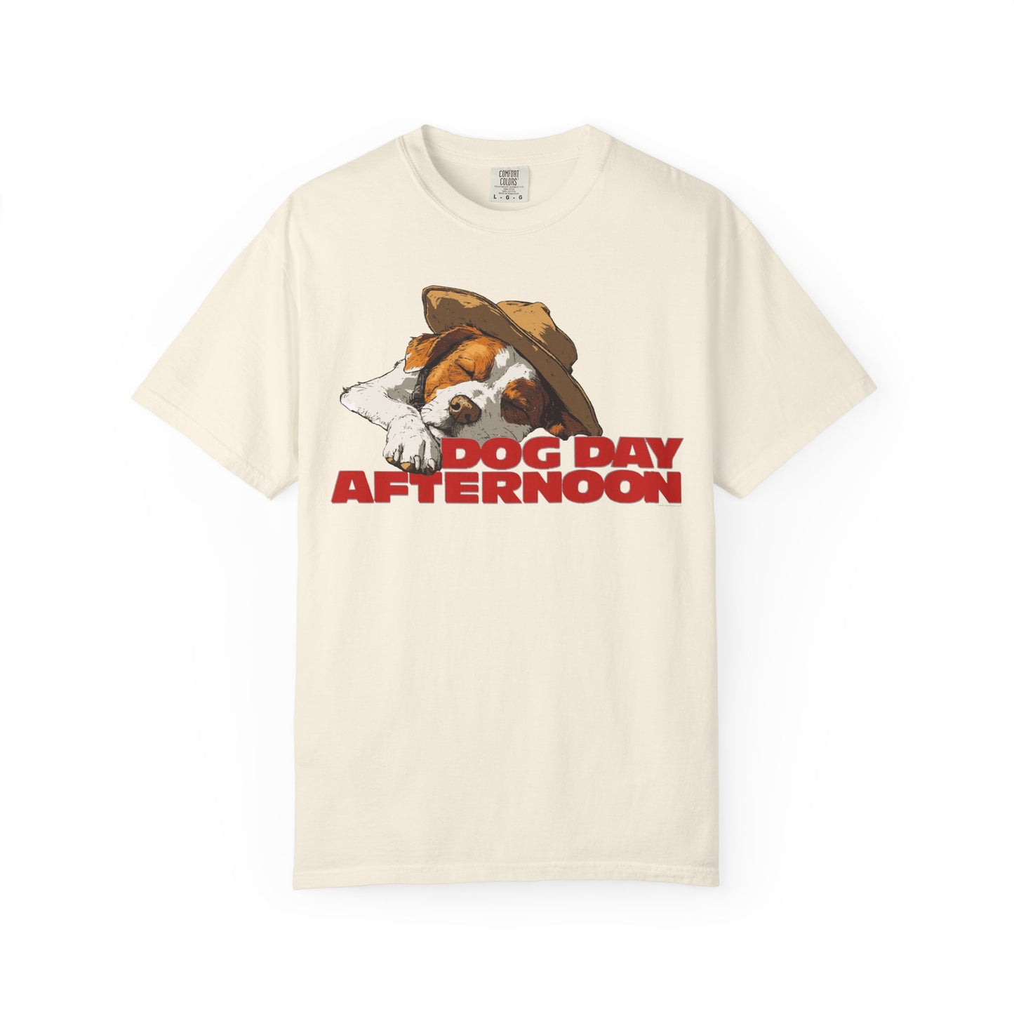 Unisex Garment-Dyed T-shirt Dog Day Afternoon Graphic Tee