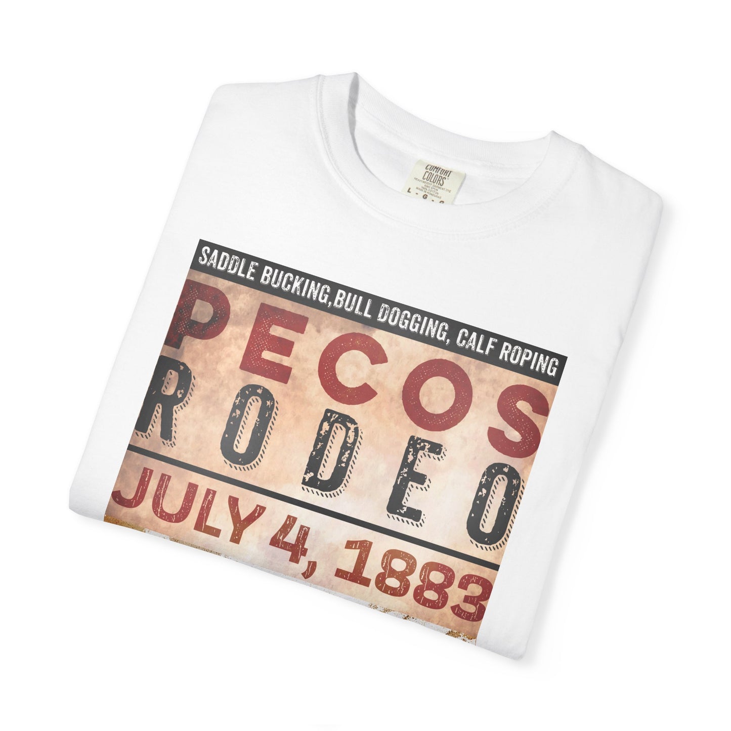 Vintage Pecos Rodeo 1883 T-Shirt
