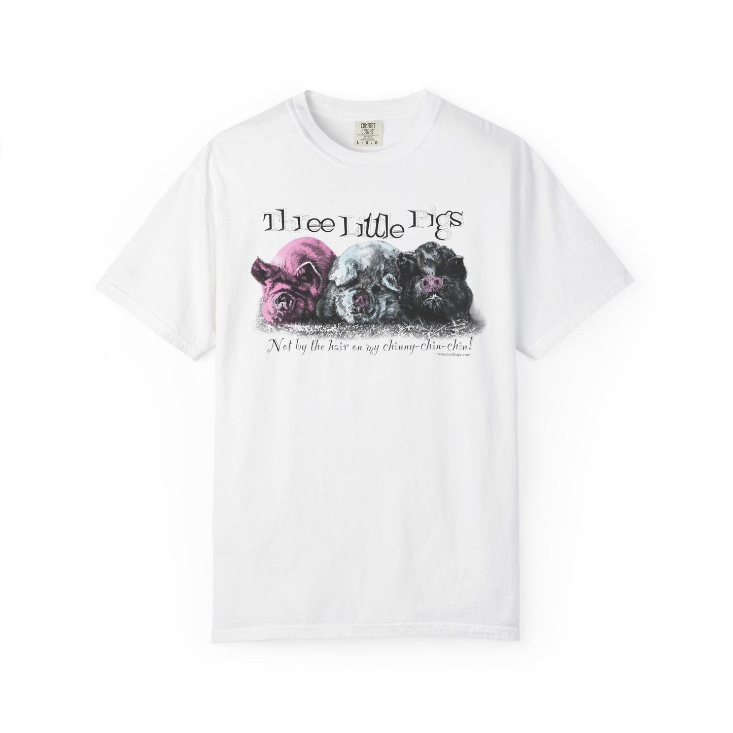 Three Little Pigs Garment-Dyed T-shirt