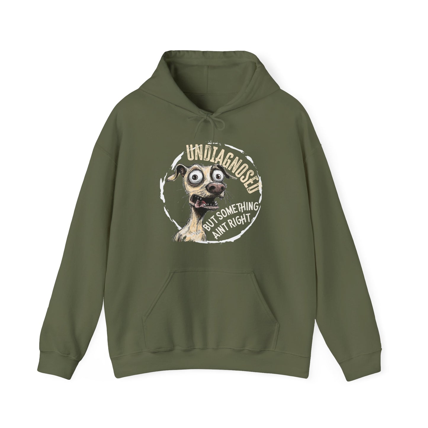 Undiagnosed But Aint Right Hoodie