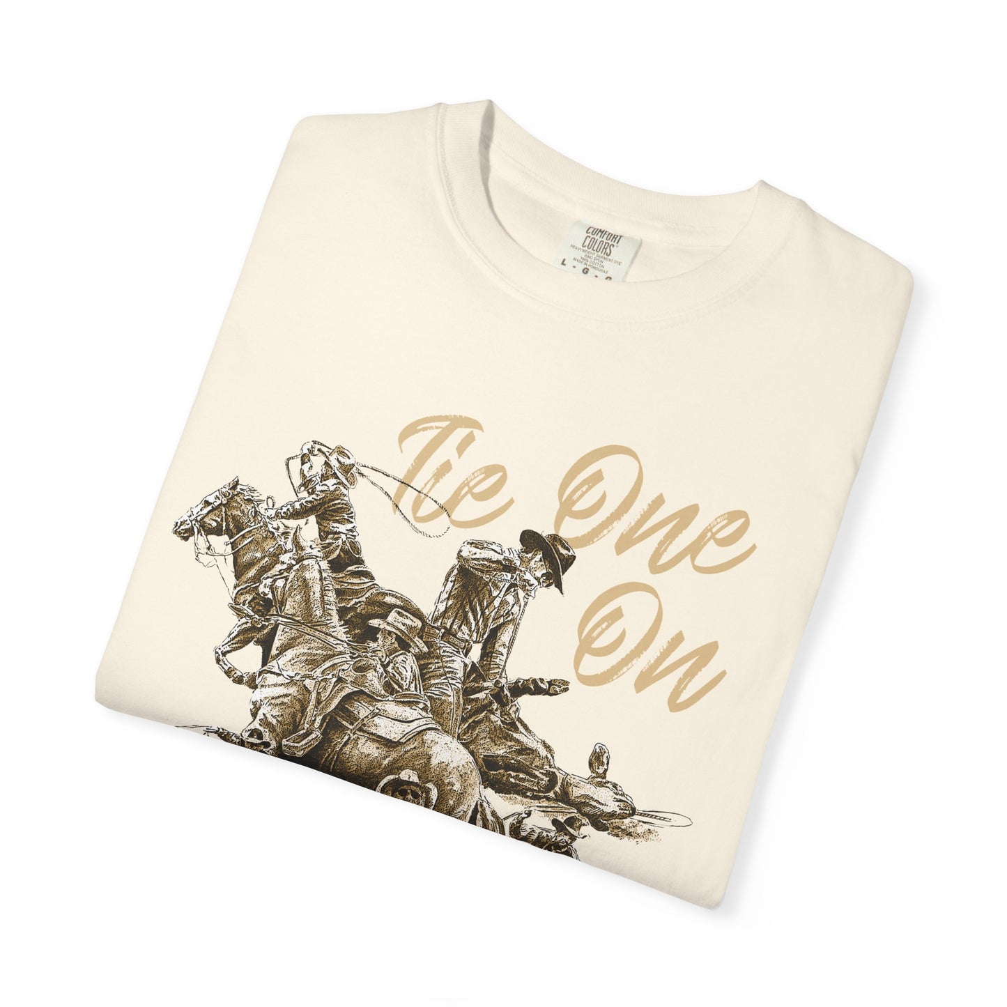 Rodeo Calf Roping, Tie-Down T-Shirt