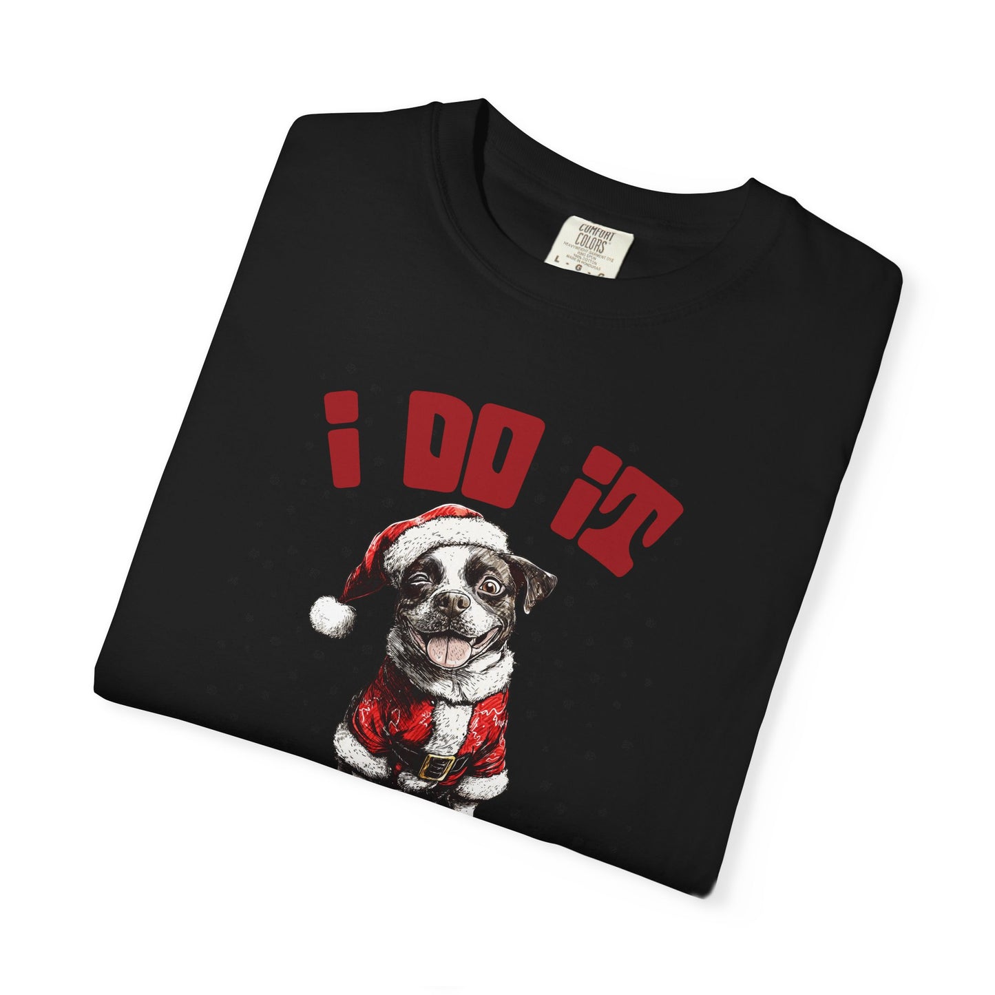 Holiday Cheer Unisex Garment-Dyed T-shirt, Christmas Gift Tee, Funny Xmas Shirt