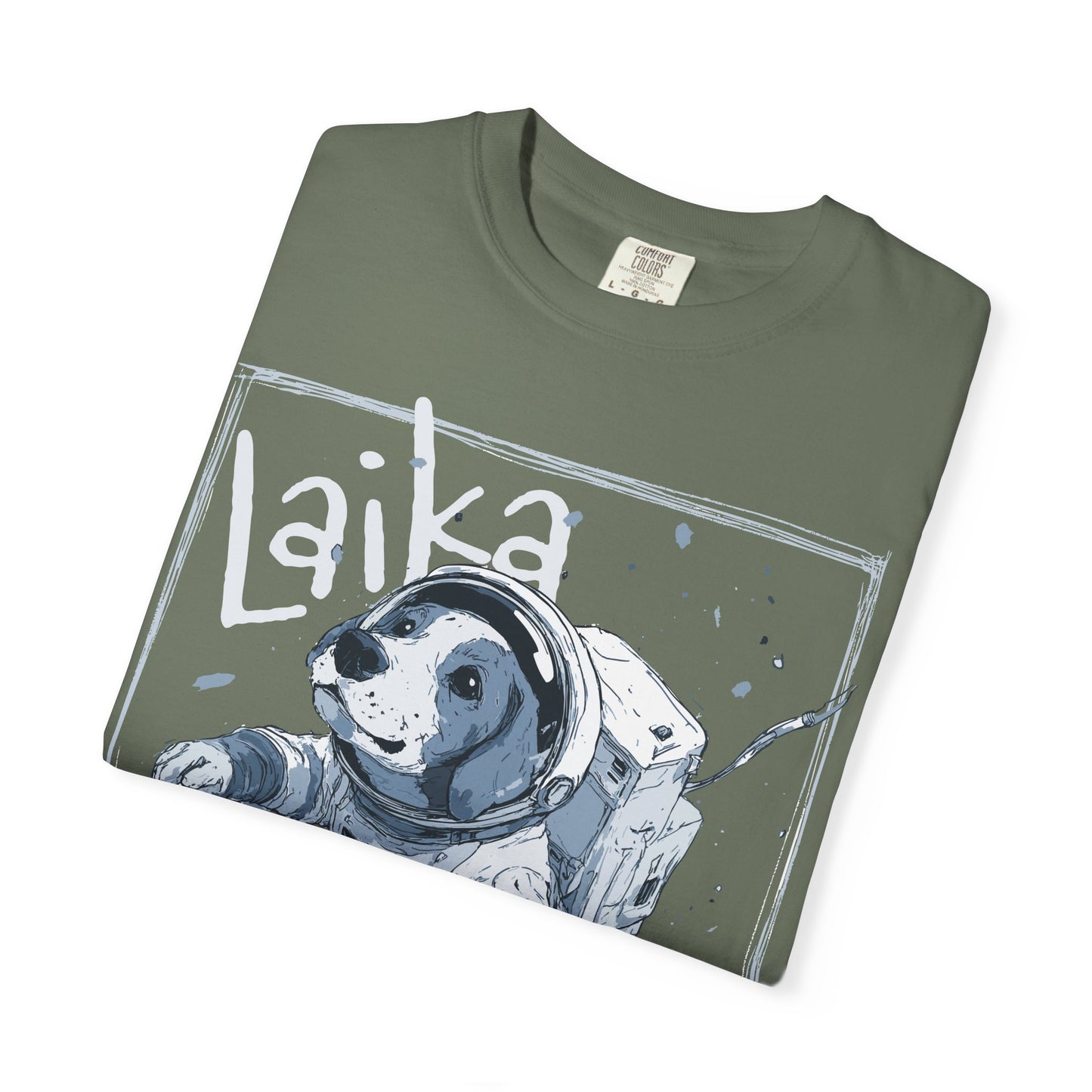 Space Cowdog T-shirt - Laika