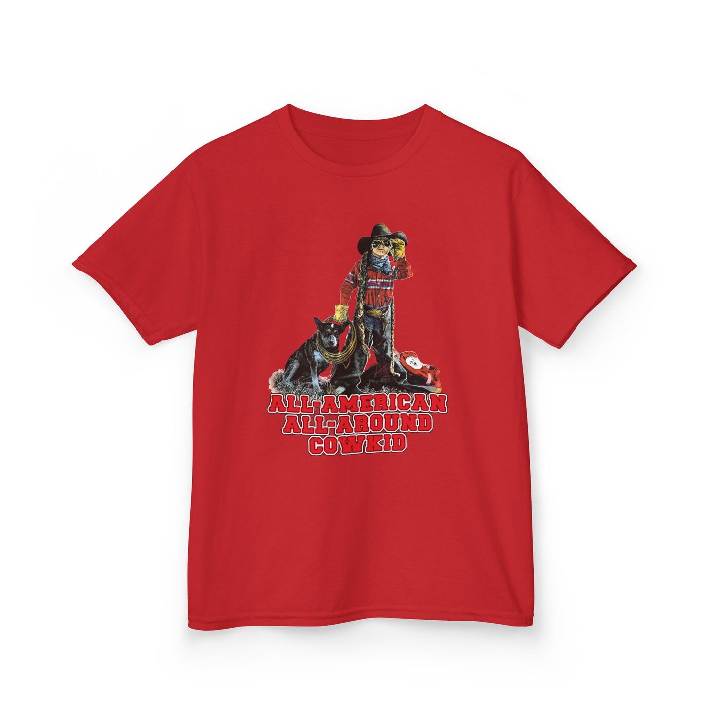 Kids- All-American All-Around Cowkid Heavy Cotton™ Tee