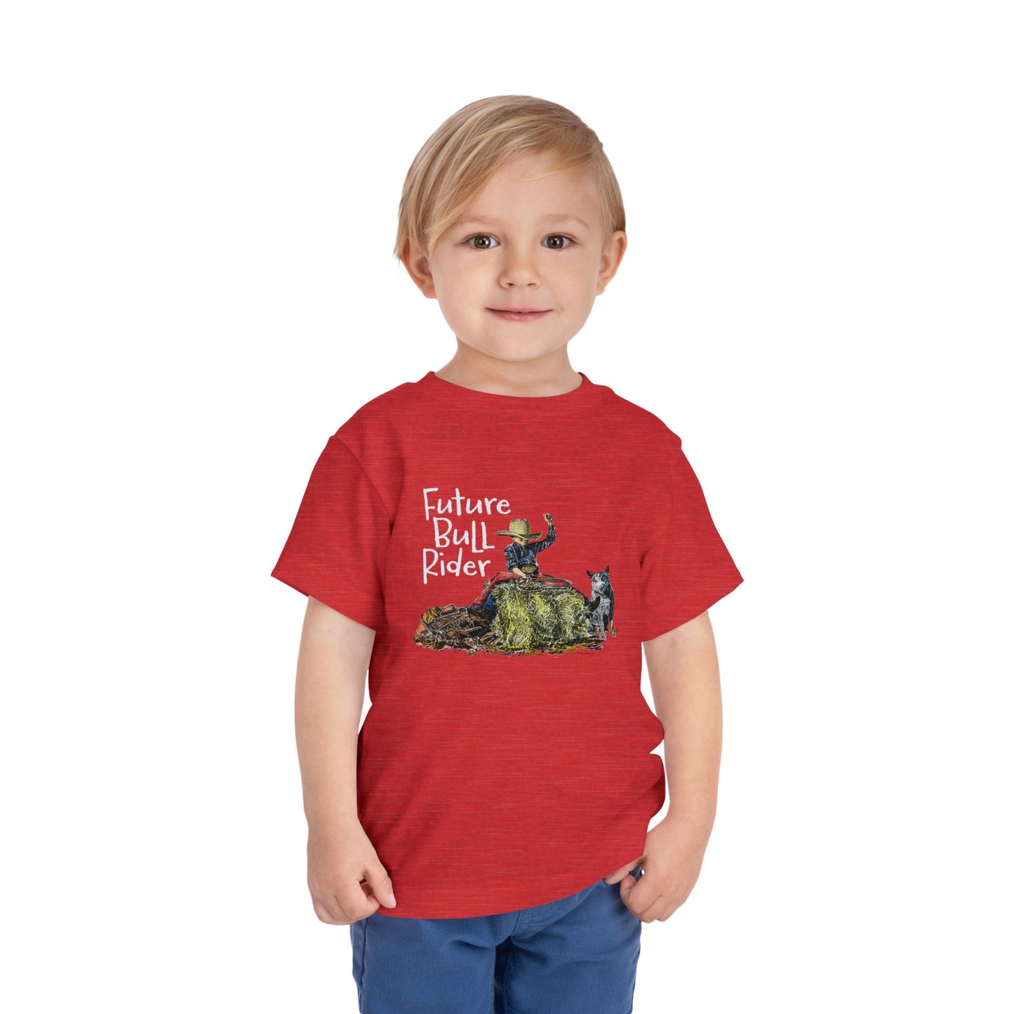 Toddler- Future Bull Rider Heavy Cotton™ Tee