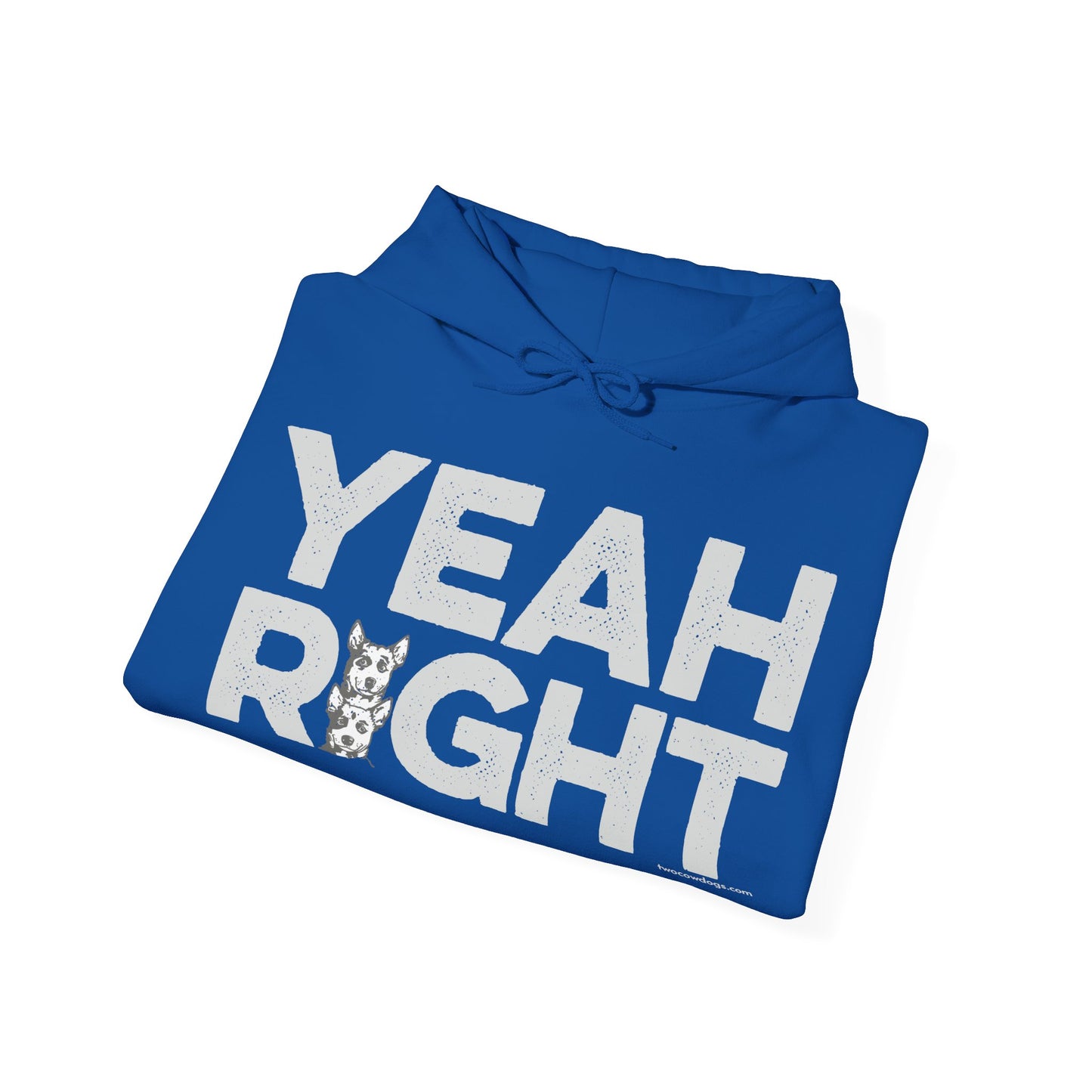 YEAH RIGHT, Heavy-Blend Hooded Sweatshirt