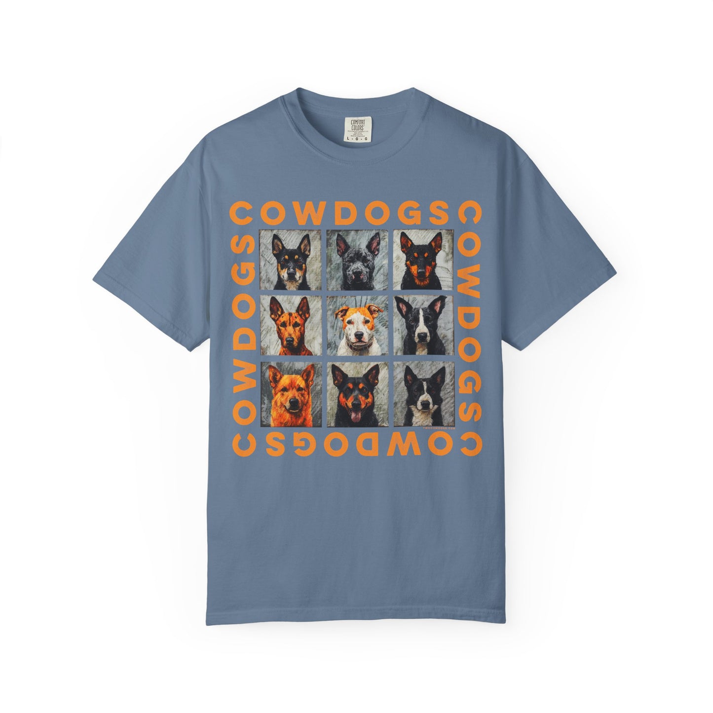 Super-Soft T-Shirt - 9 COWDOGS Print - Unisex