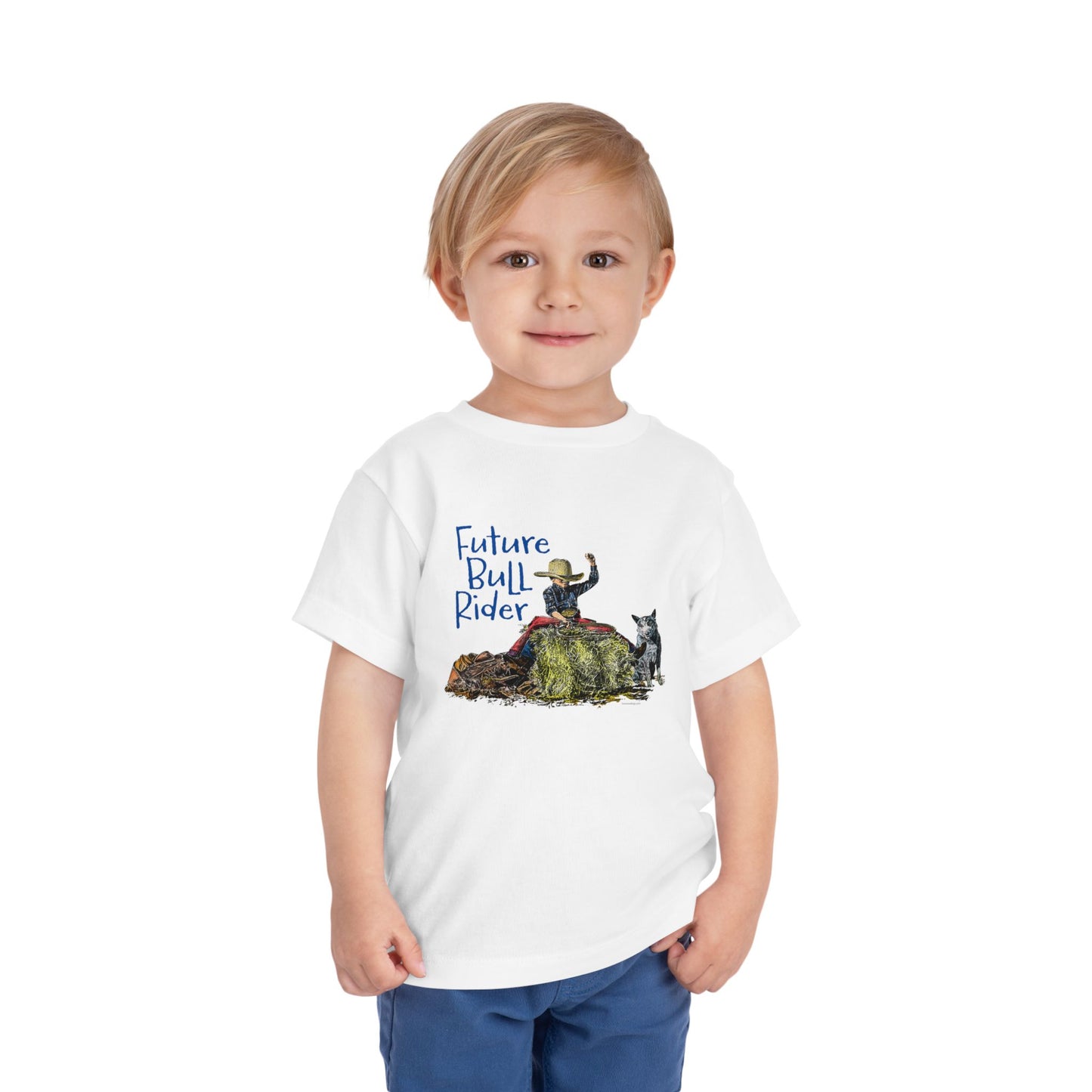 Toddler- Future Bull Rider Heavy Cotton™ Tee