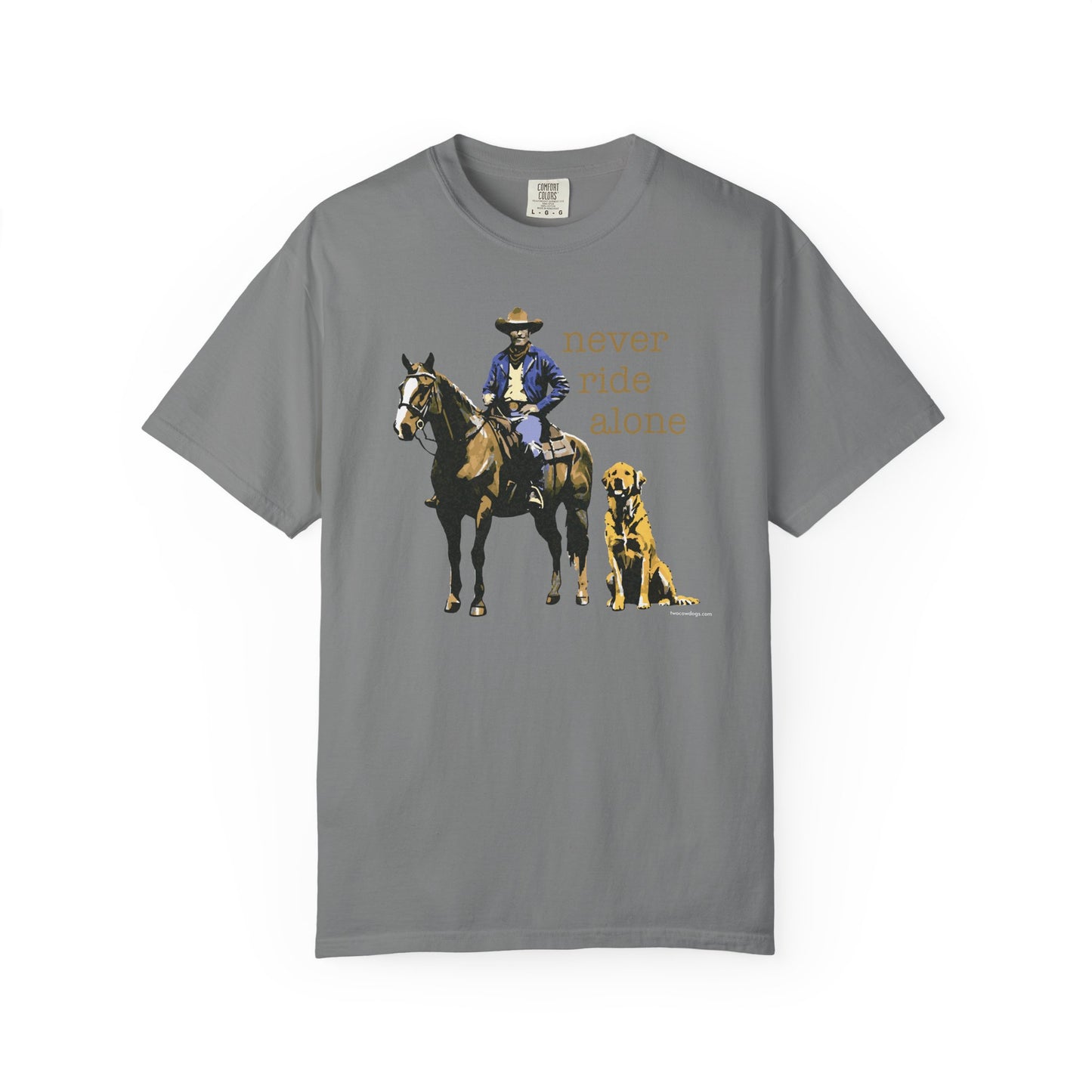 Never Ride Alone Tee Shirt