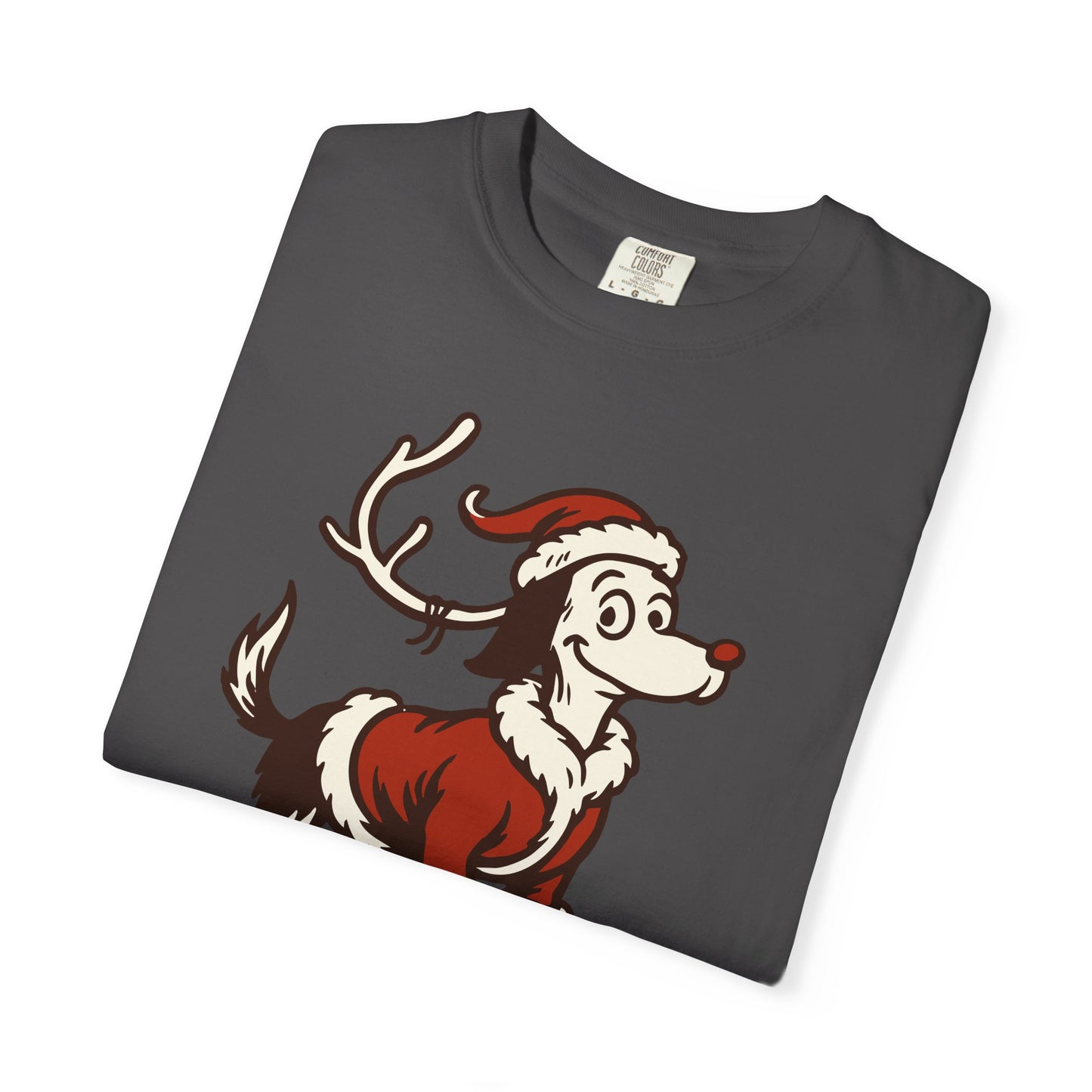 Max the Christmas Cowdog T-shirt