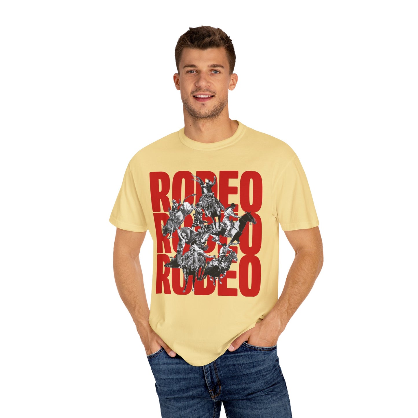Rodeo Event T-Shirt - Unisex Garment-Dyed