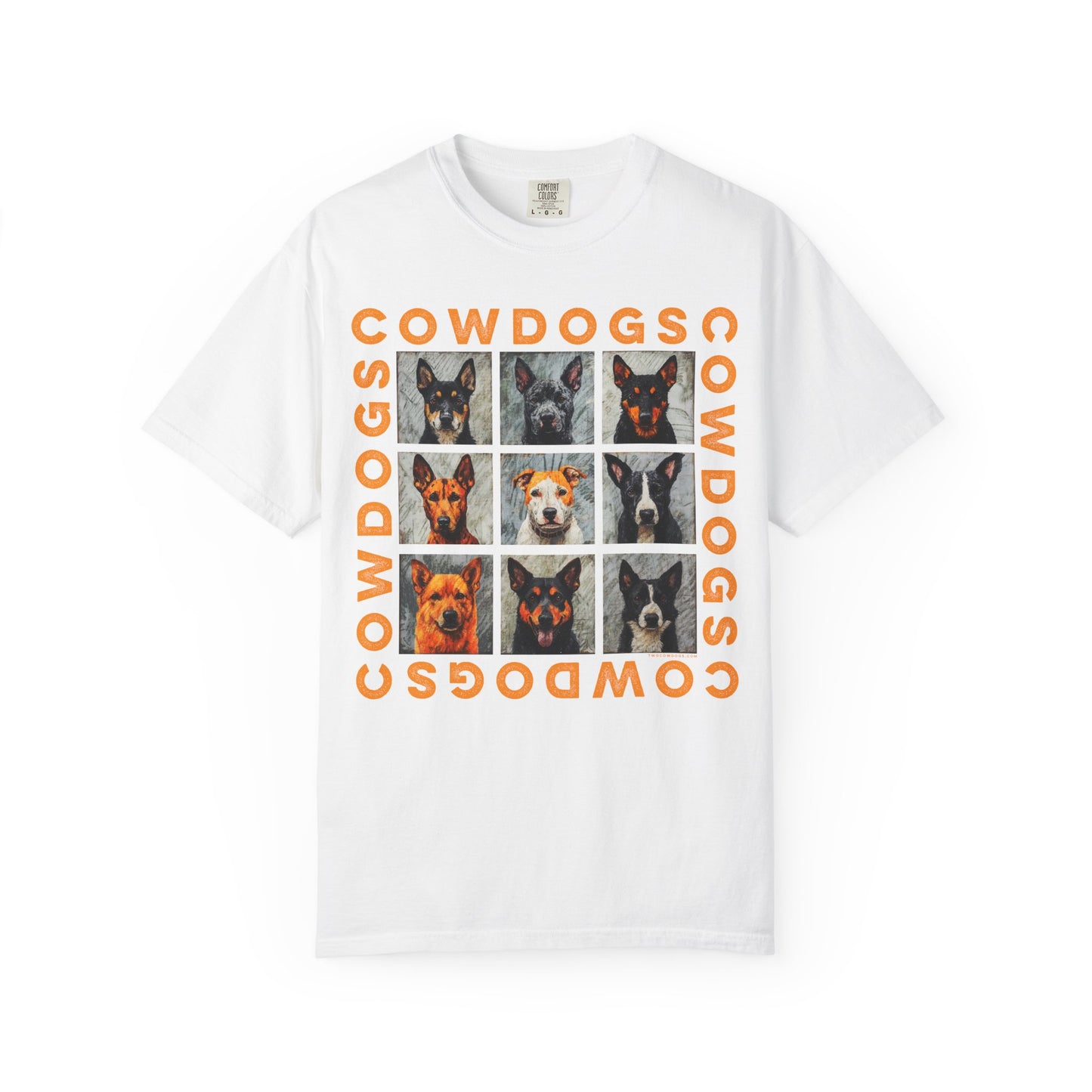 Super-Soft T-Shirt - 9 COWDOGS Print - Unisex