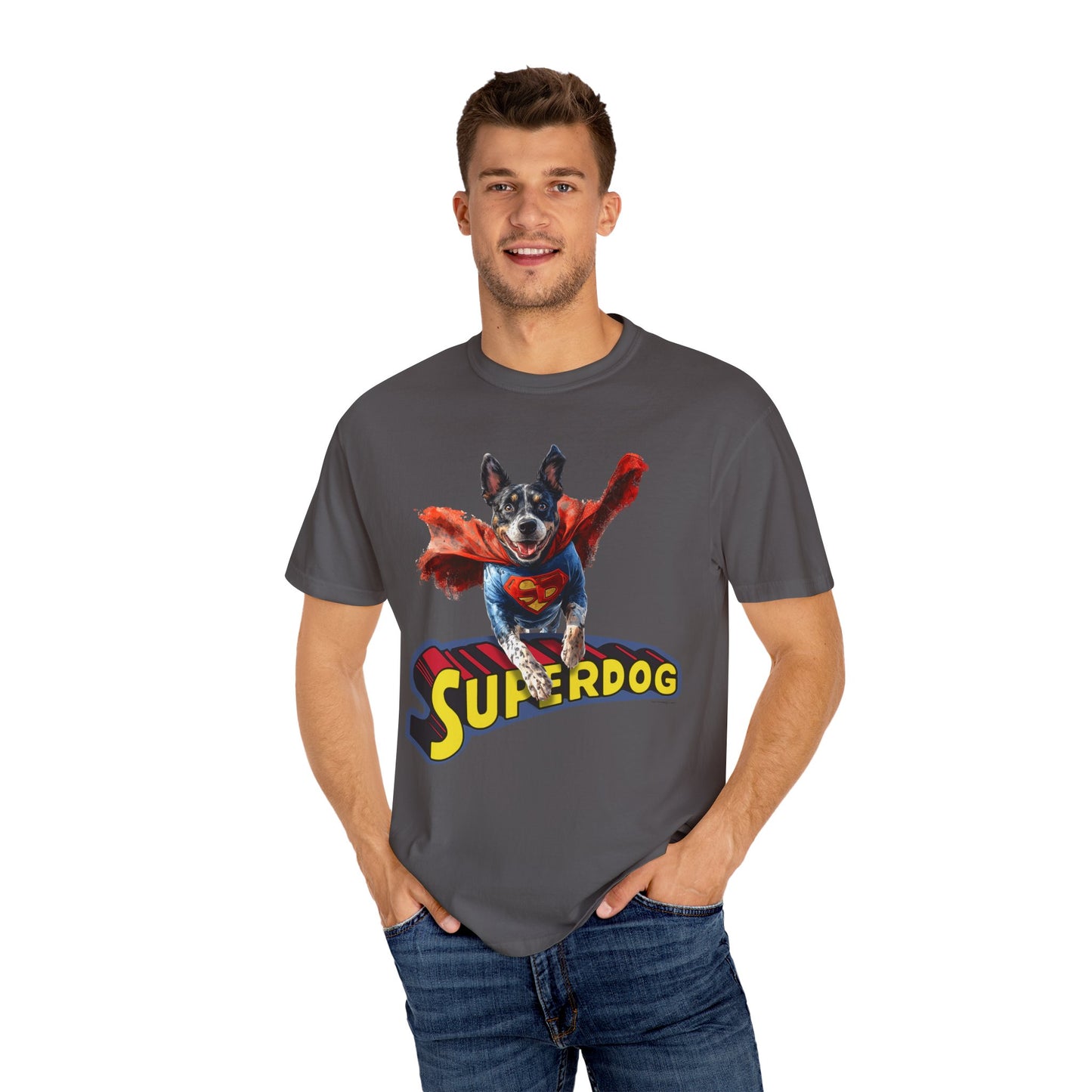 Super Dog Healer Garment-Dyed T-shirt