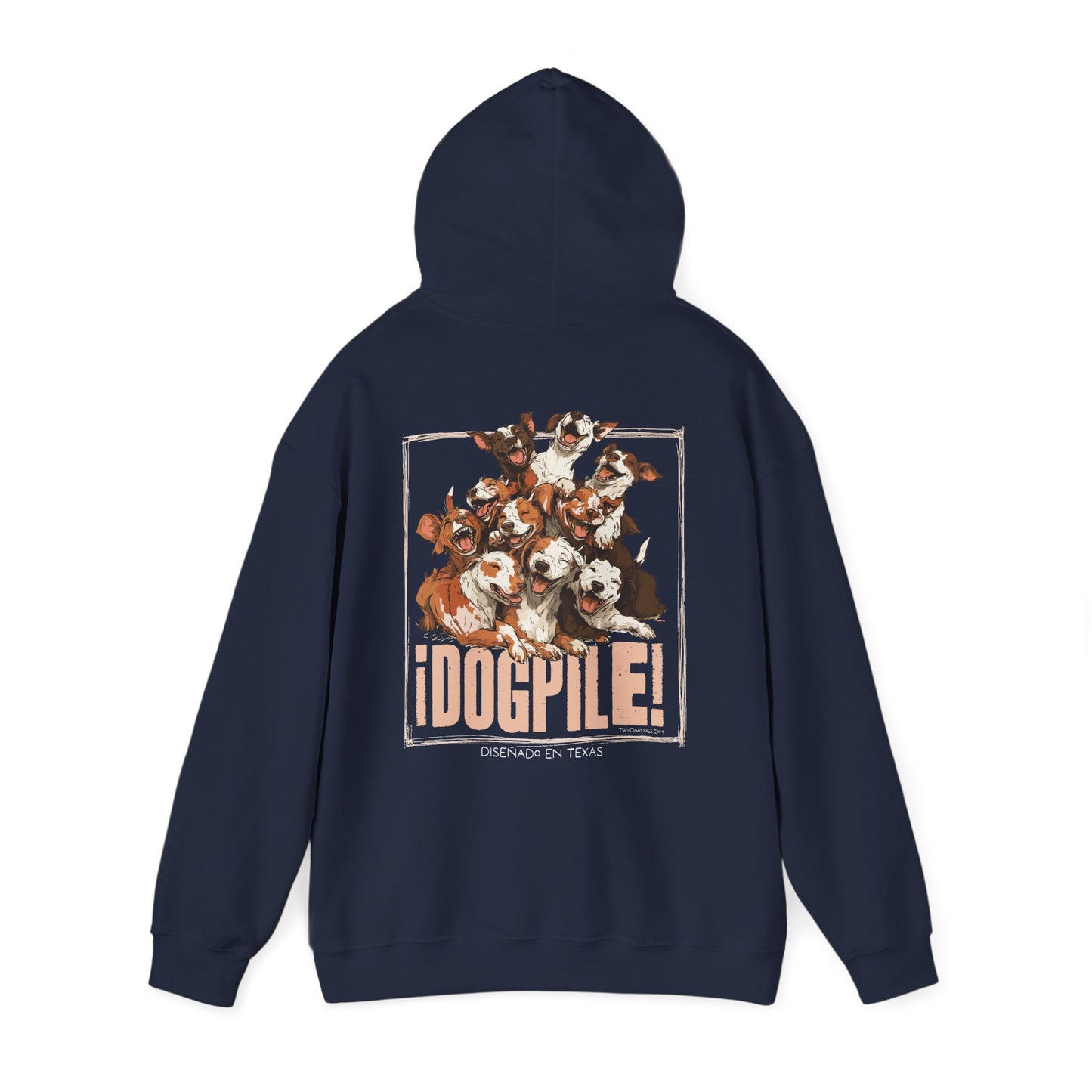 Dogpile Cowdog Graphic Hoodie - Unisex Sweatshirt
