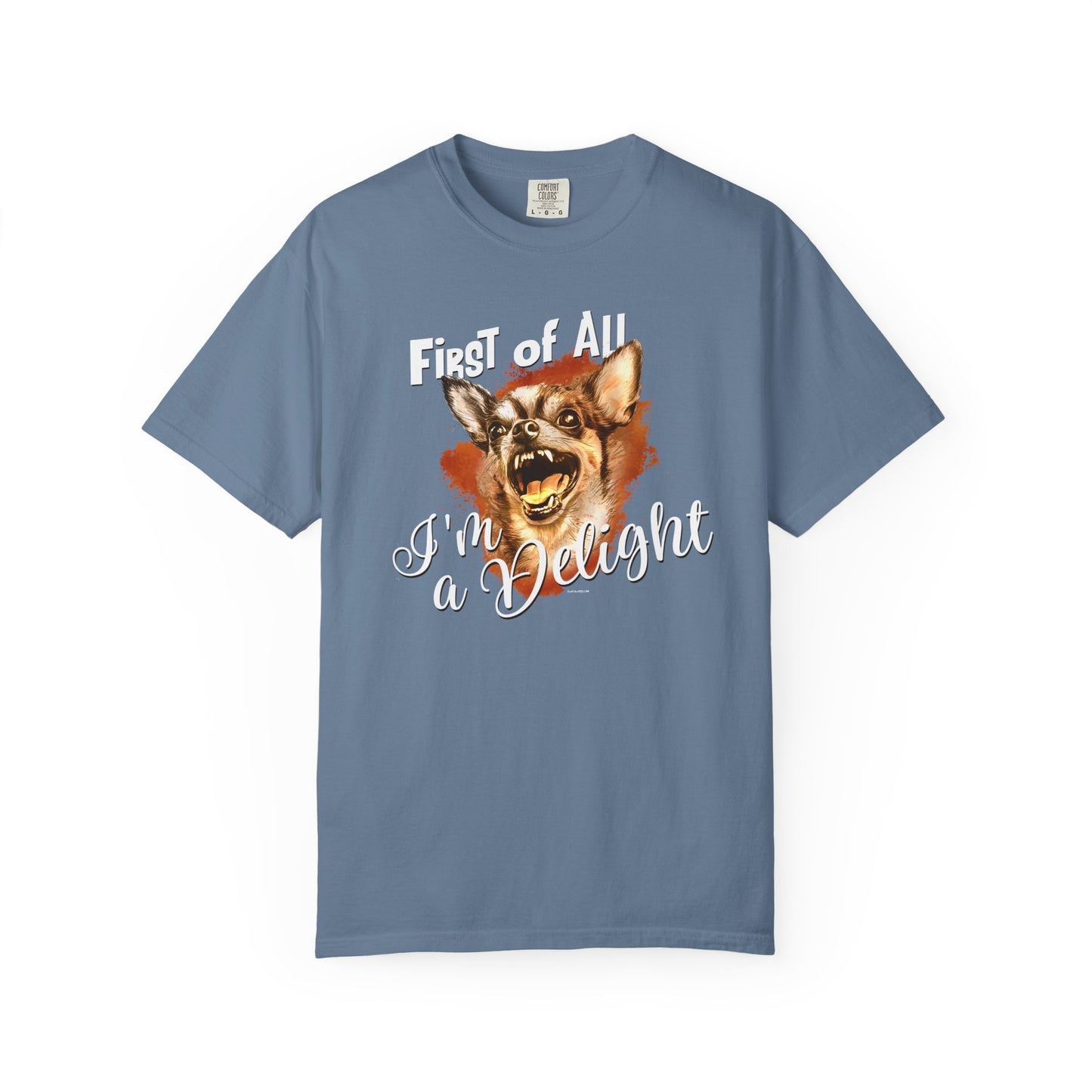Chihuahua T-shirt - Unisex Garment-Dyed