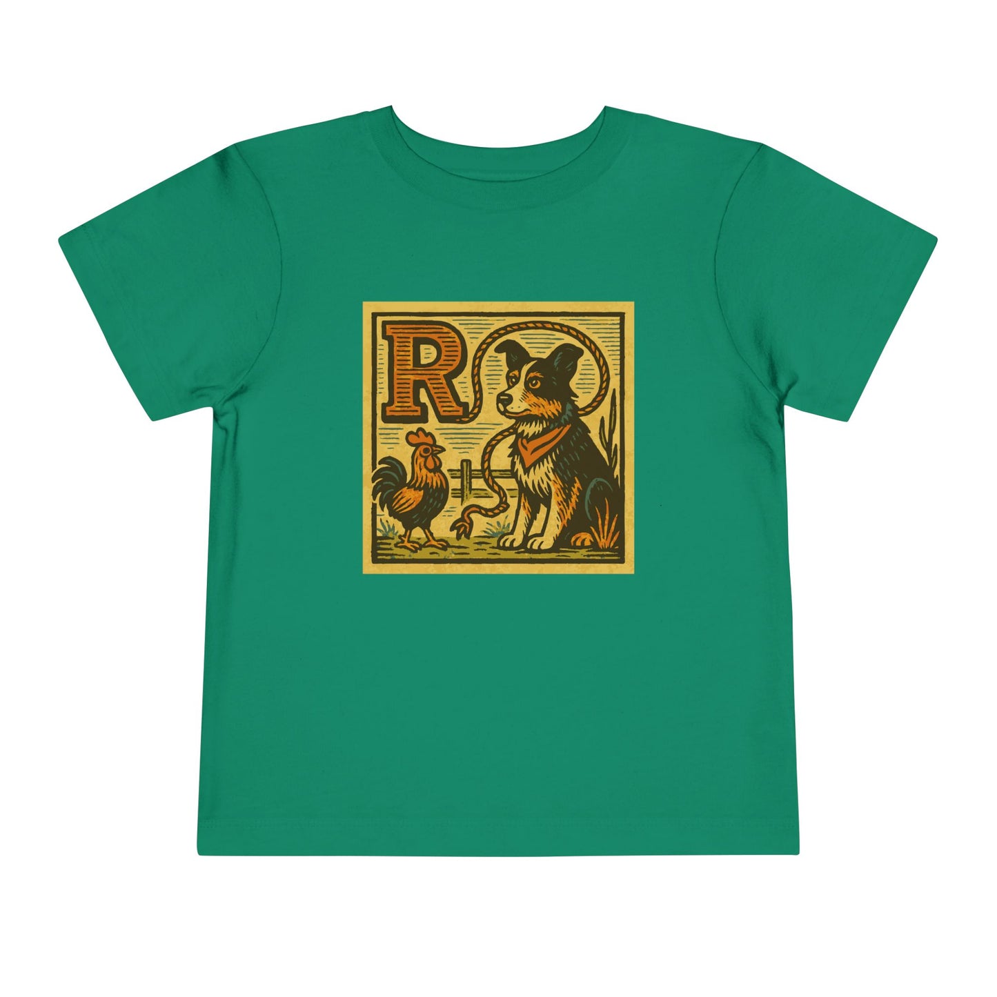 Western Block "R" Toddler Heavy Cotton™ Tee