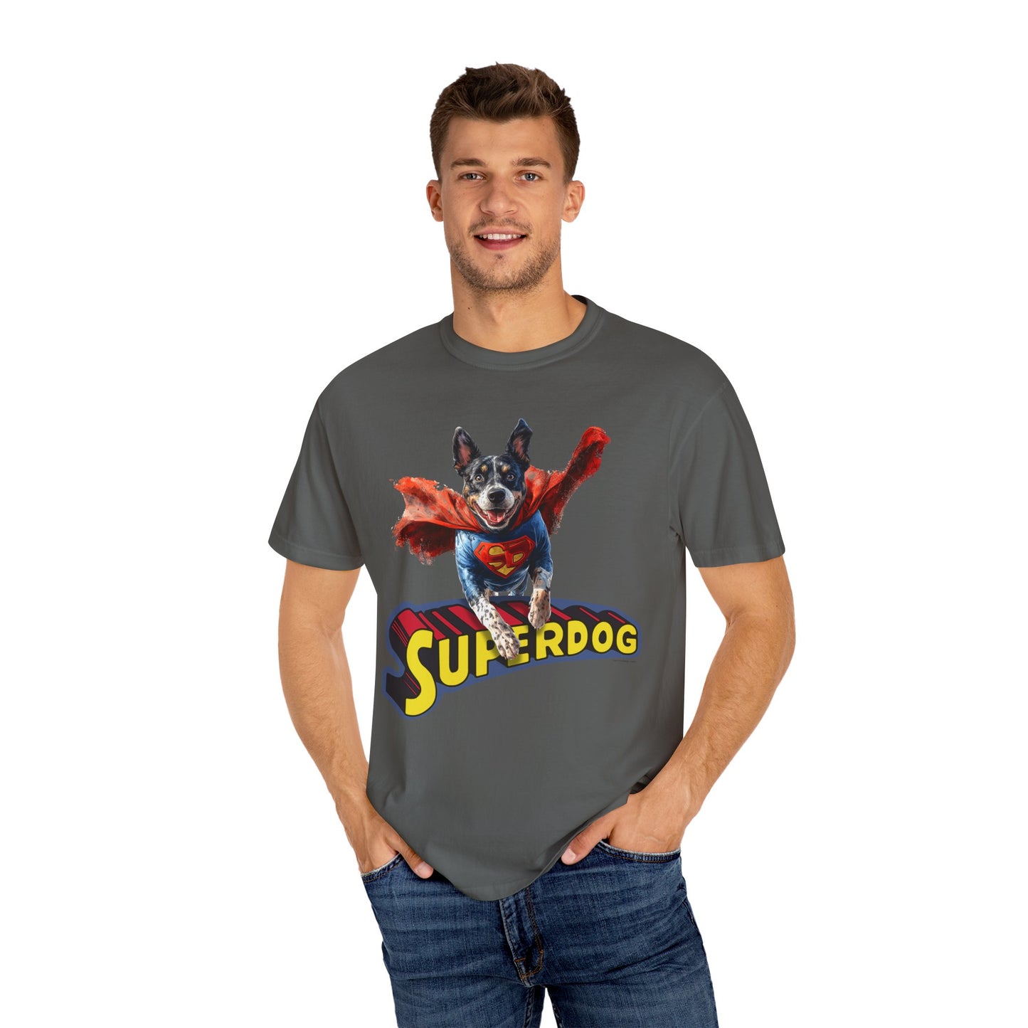 Super Dog Healer Garment-Dyed T-shirt