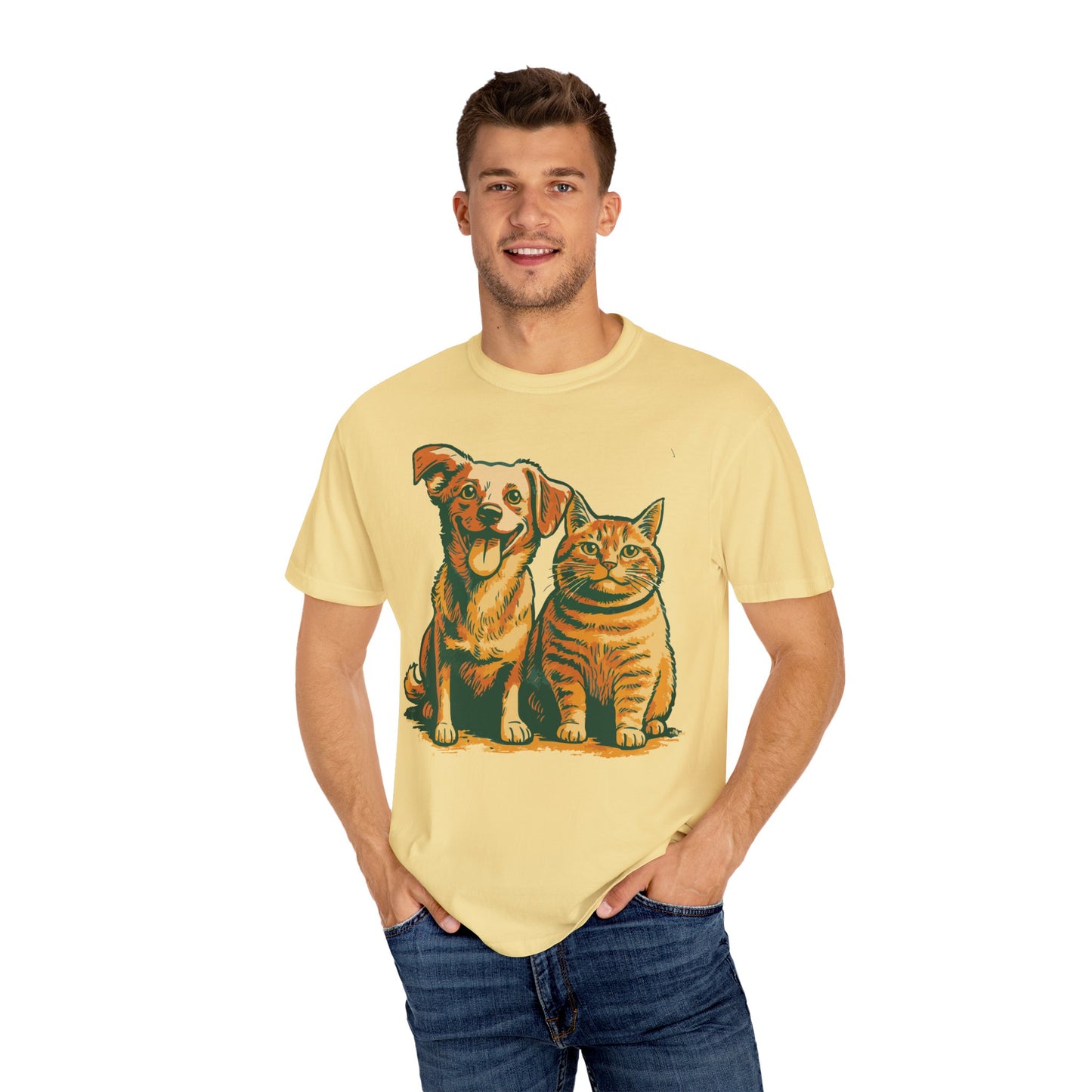 Odie and His Fat Cat Super-Soft Ranch Buddies TShirt