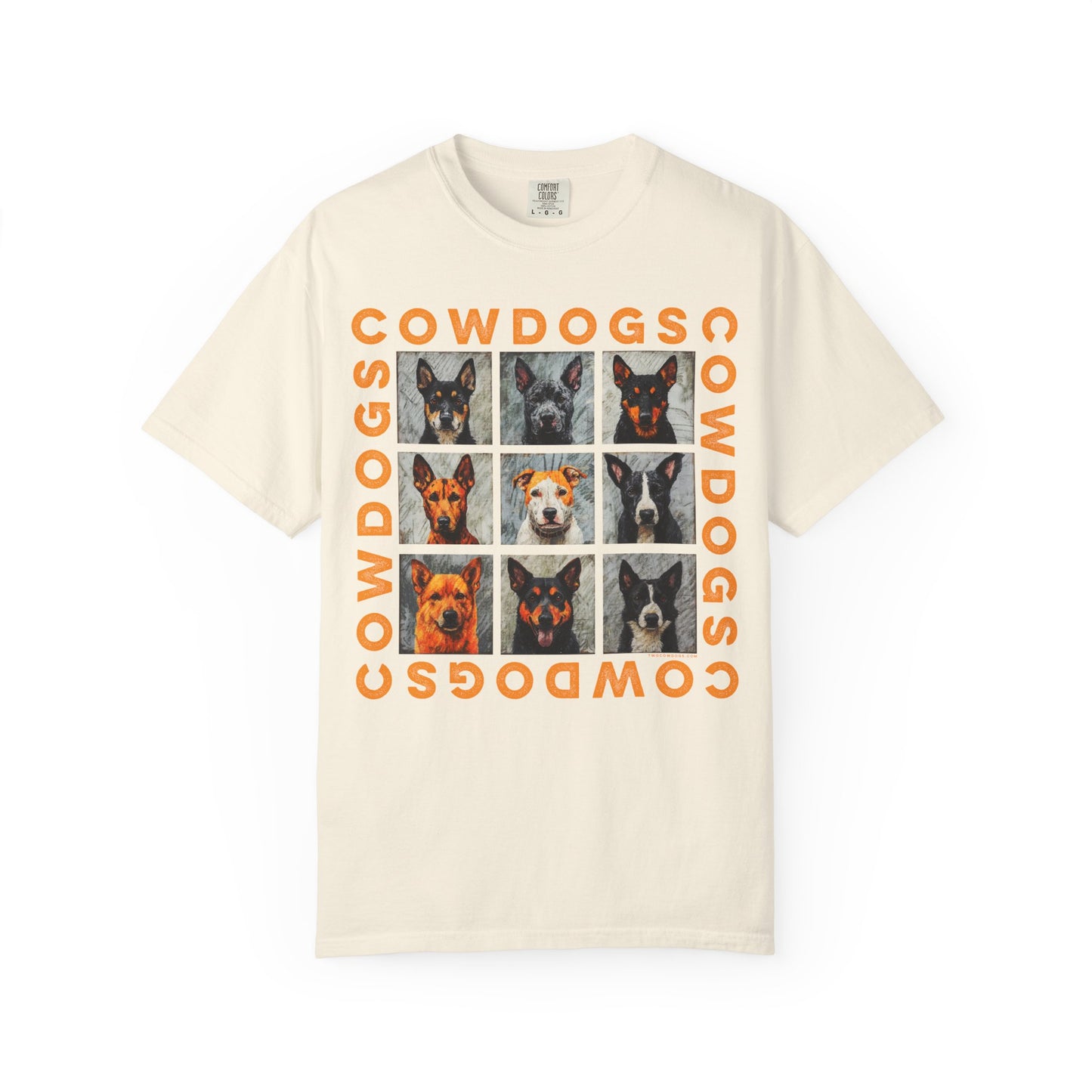 Super-Soft T-Shirt - 9 COWDOGS Print - Unisex