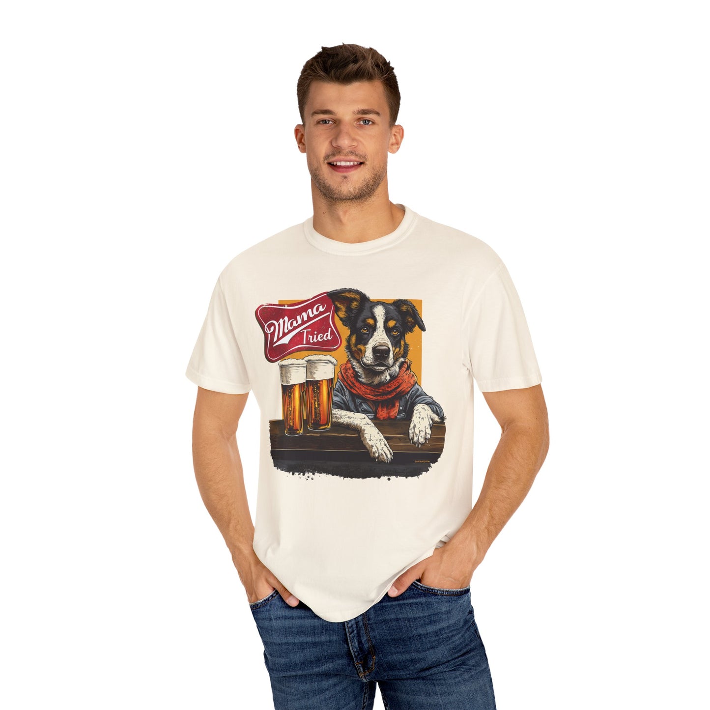 Cowdog Beer Drinker T-shirt