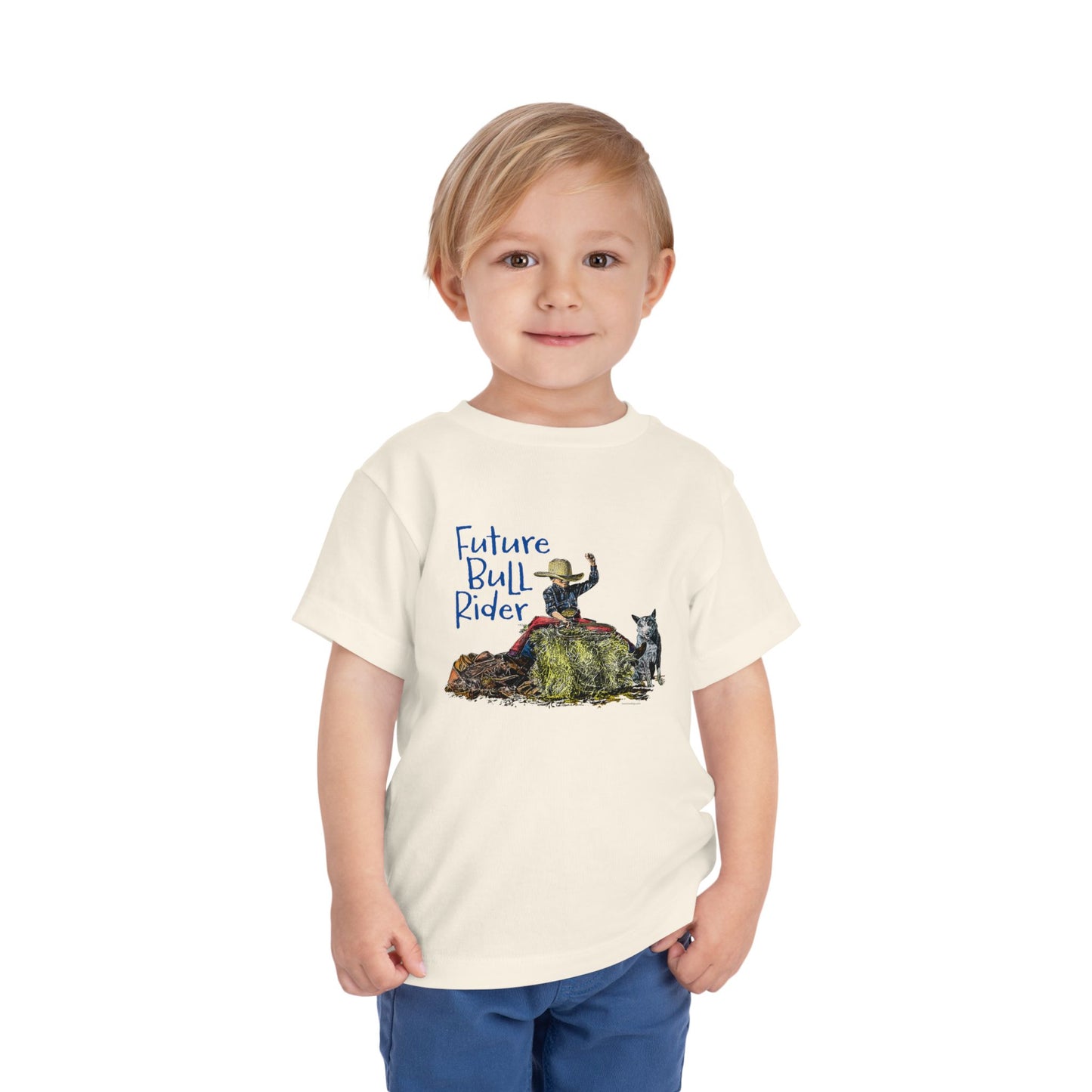Toddler- Future Bull Rider Heavy Cotton™ Tee