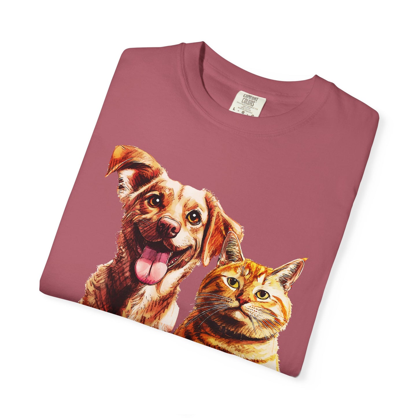 Odie and His Fat Cat Friend Super-Soft Tee