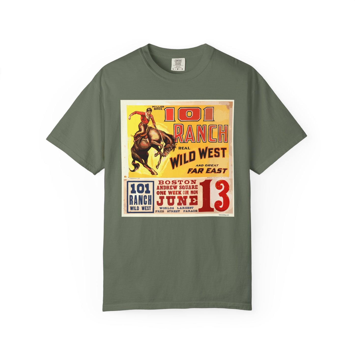 101 Rodeo T-Shirt - Unisex Garment-Dyed