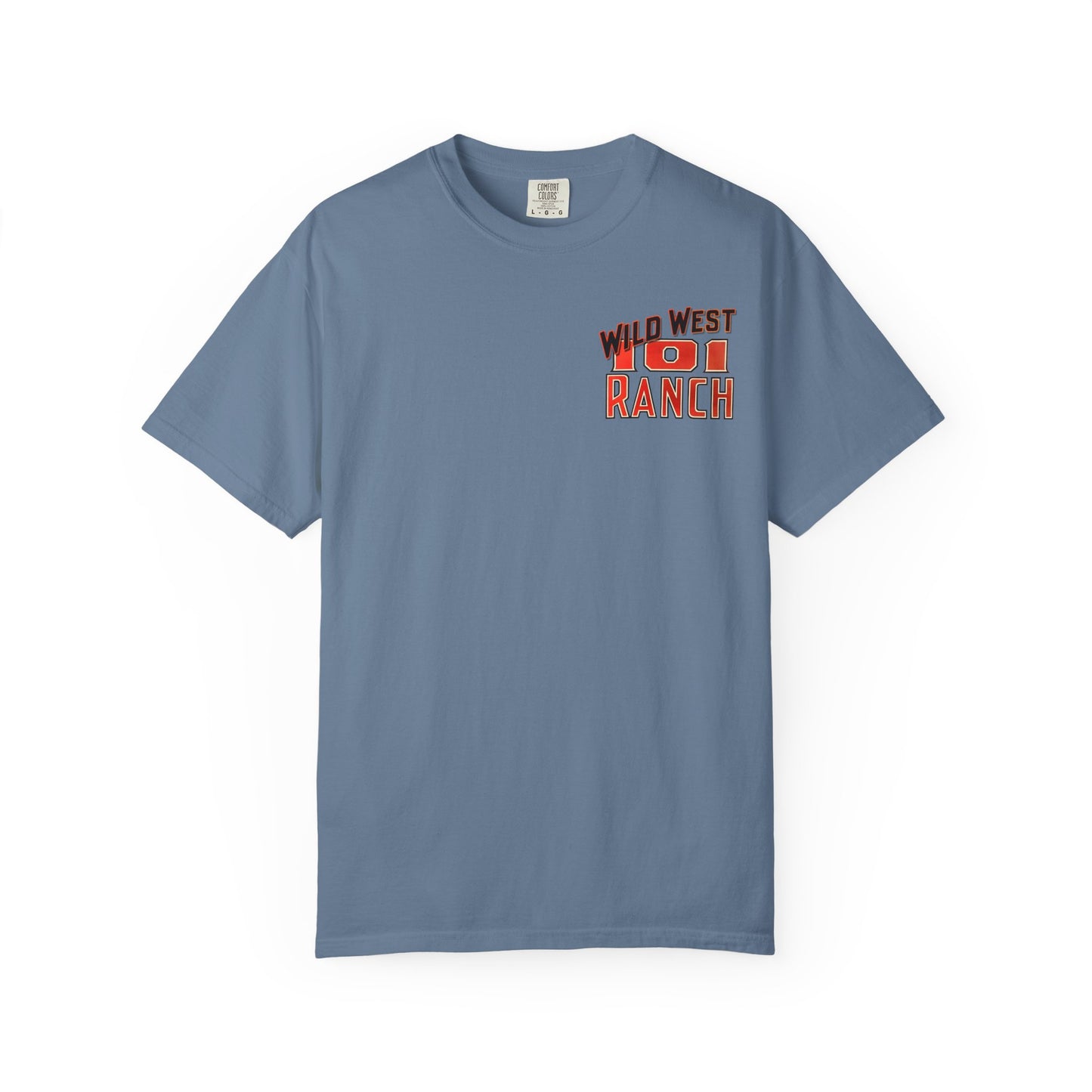 Vintage Wild West Rodeo T-Shirt, Front and Back