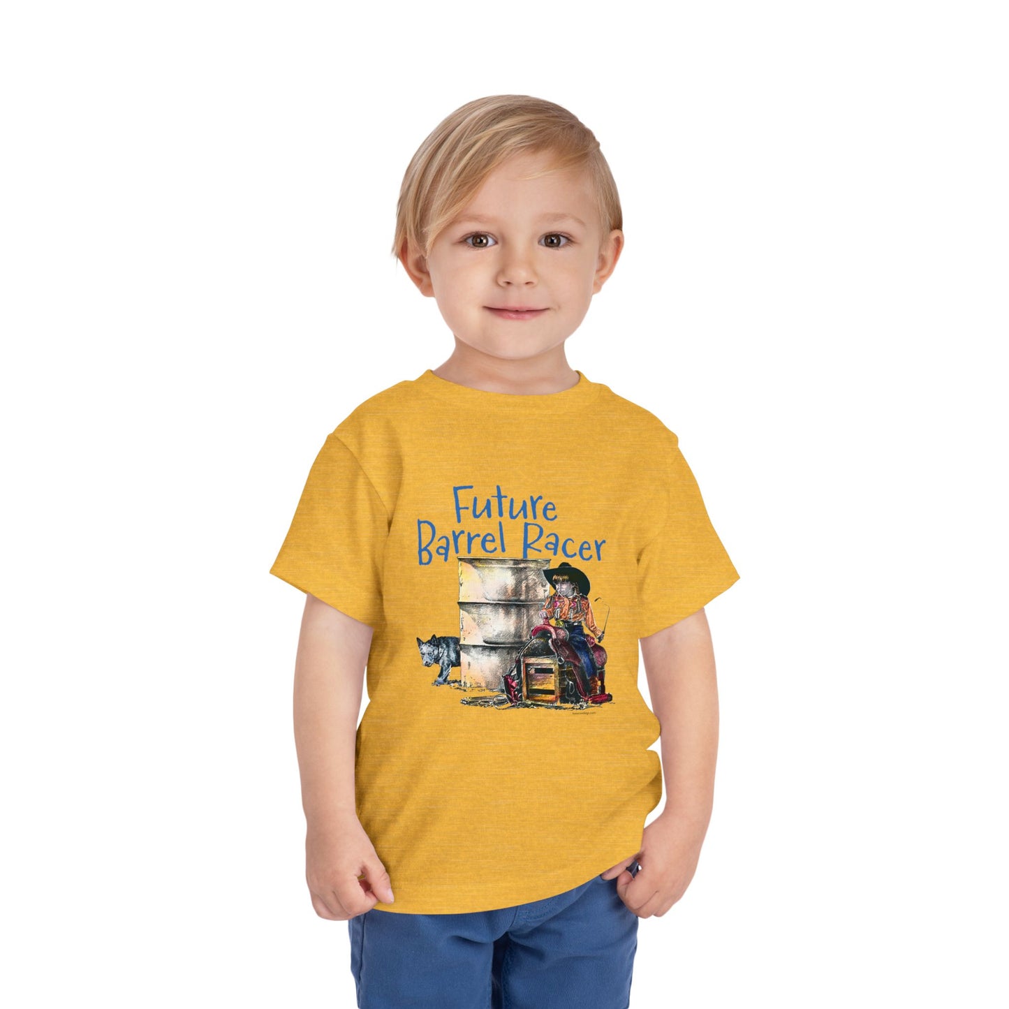 Toddler- Future Barrel Racer Heavy Cotton™ Tee