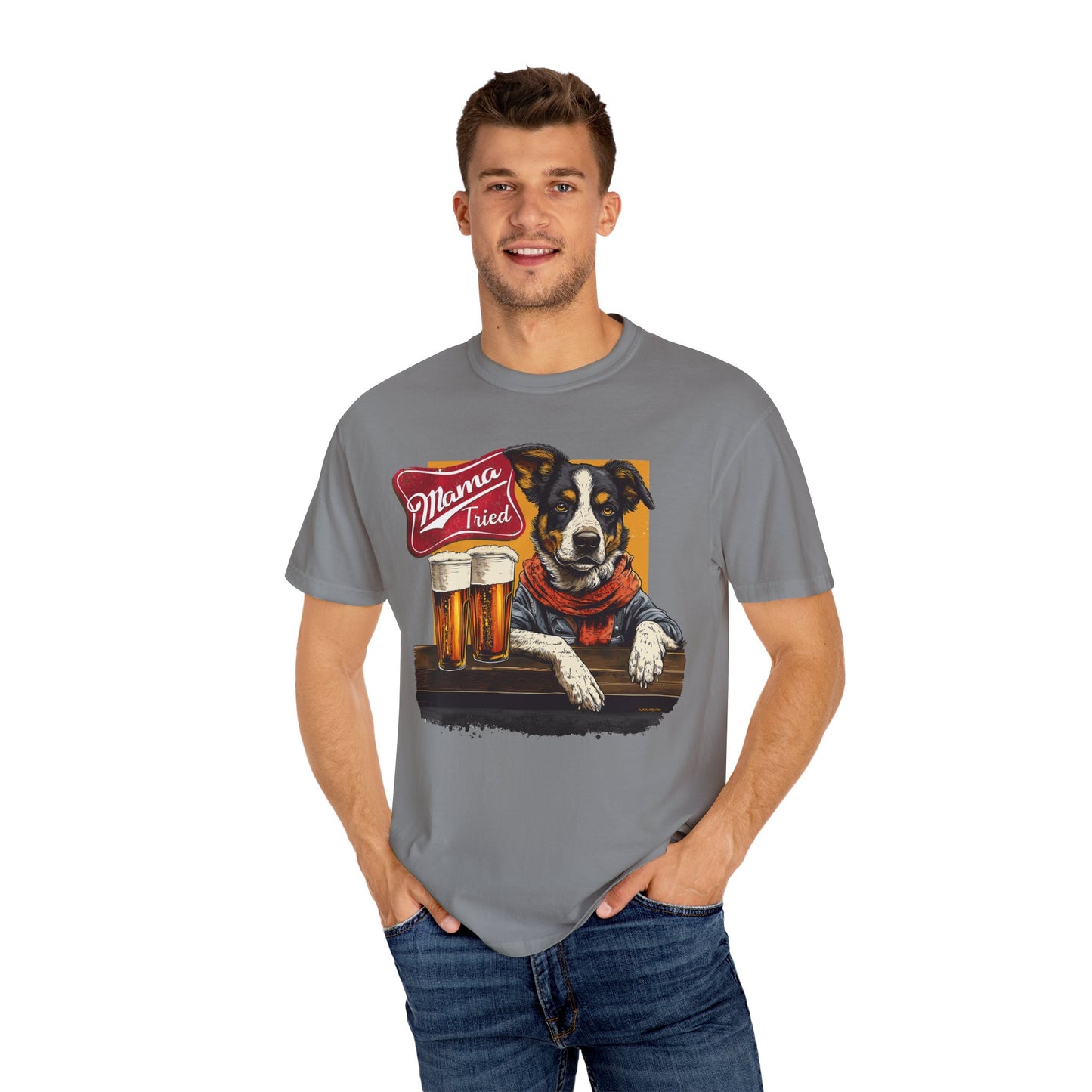 Cowdog Beer Drinker T-shirt