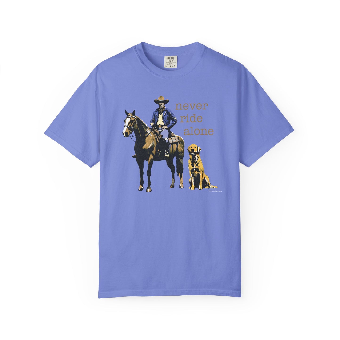 Never Ride Alone Tee Shirt