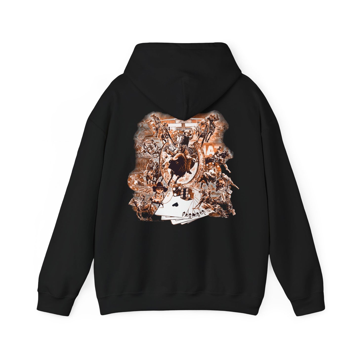 Vegas NFR Rodeo, Heavy-Blend Hooded Sweatshirt, National Finals Rodeo