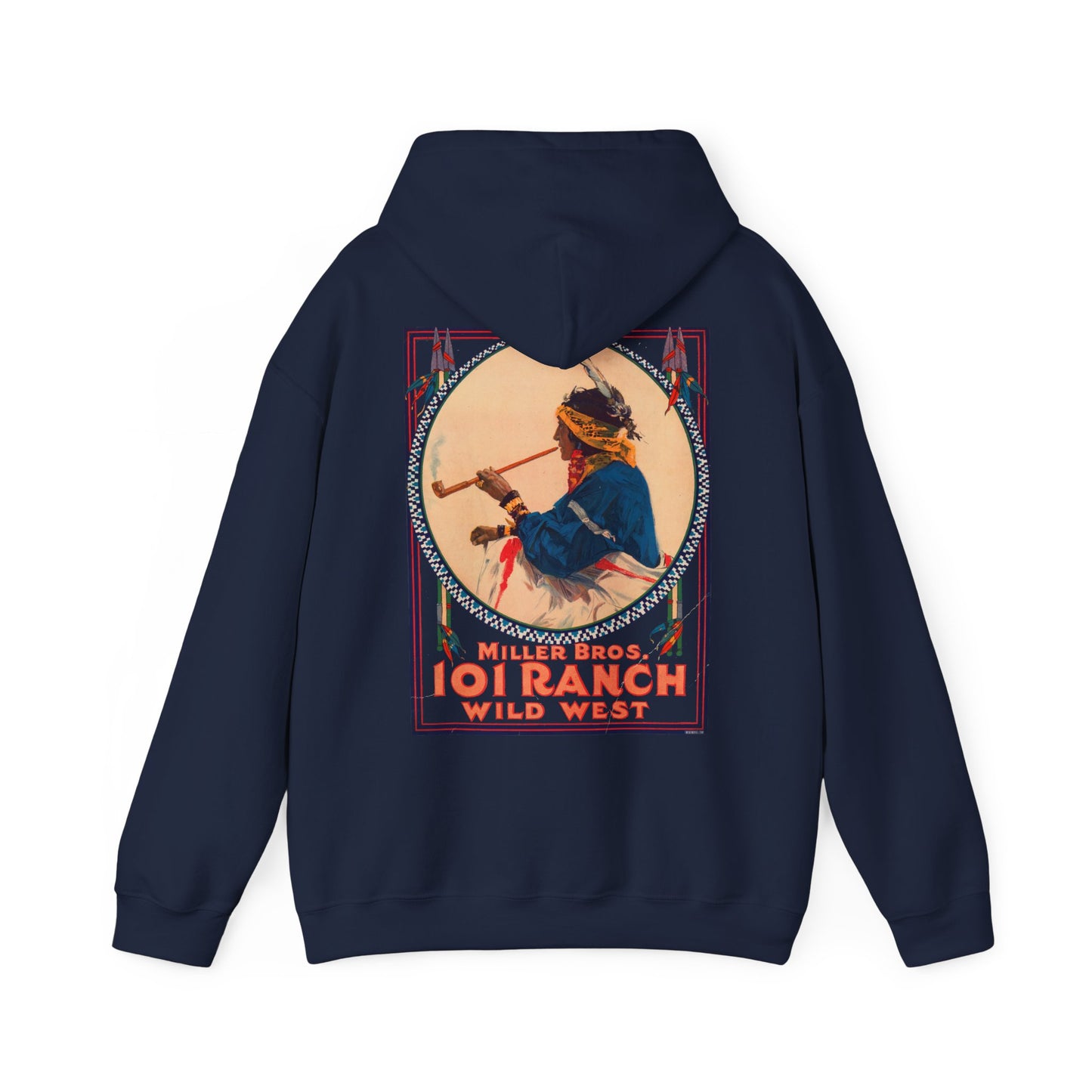 Vintage Wild West Show Hoodie Sweatshirt