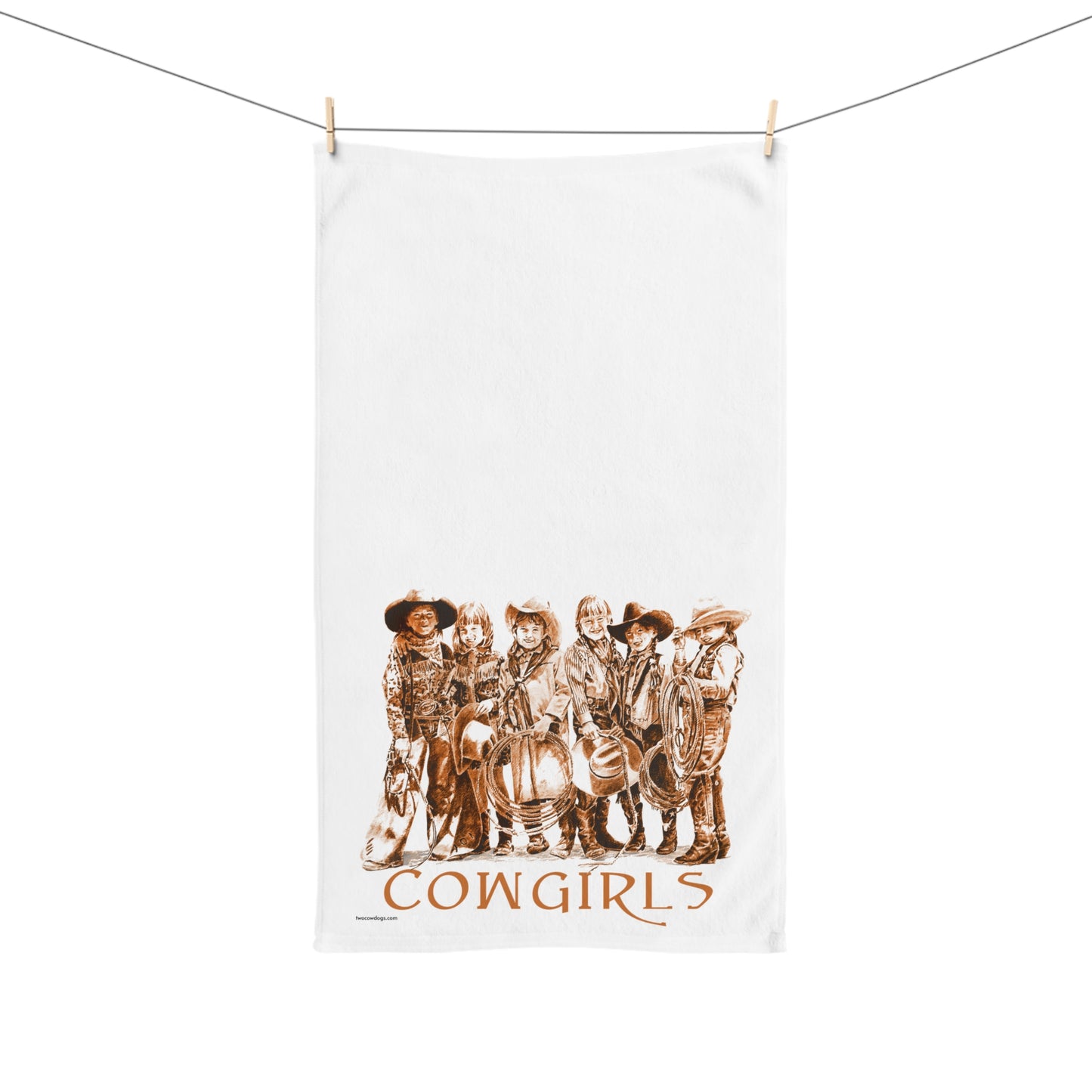 Tea Towel - Little Cowgirls Microfiber Tea Towel