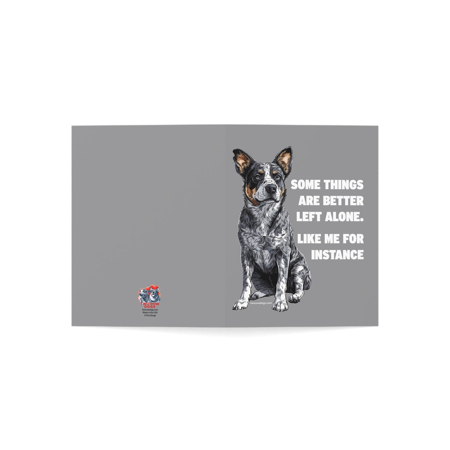 Somethings are Better Left Alone Notecards (envelopes included)