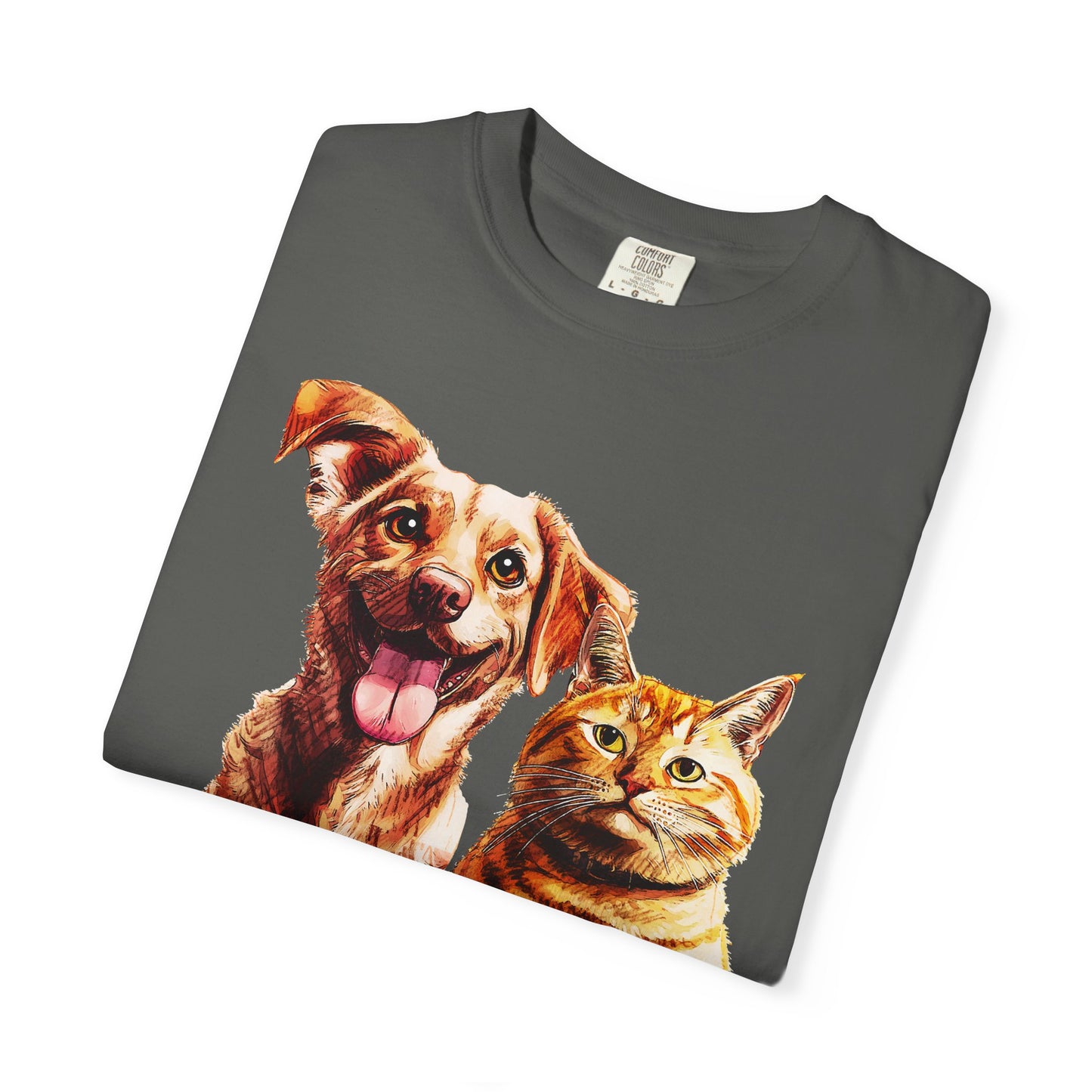 Odie and His Fat Cat Friend Super-Soft Tee