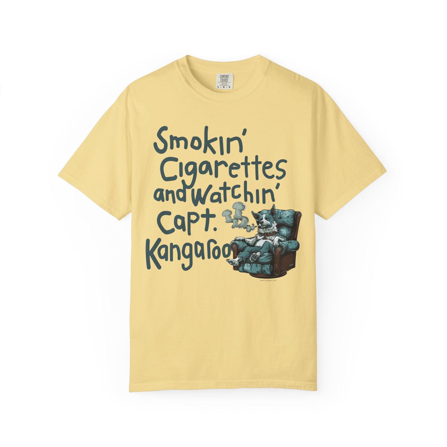 Retro T-Shirt 'Smokin' Cigarettes and Watchin' Captain Kangaroo'